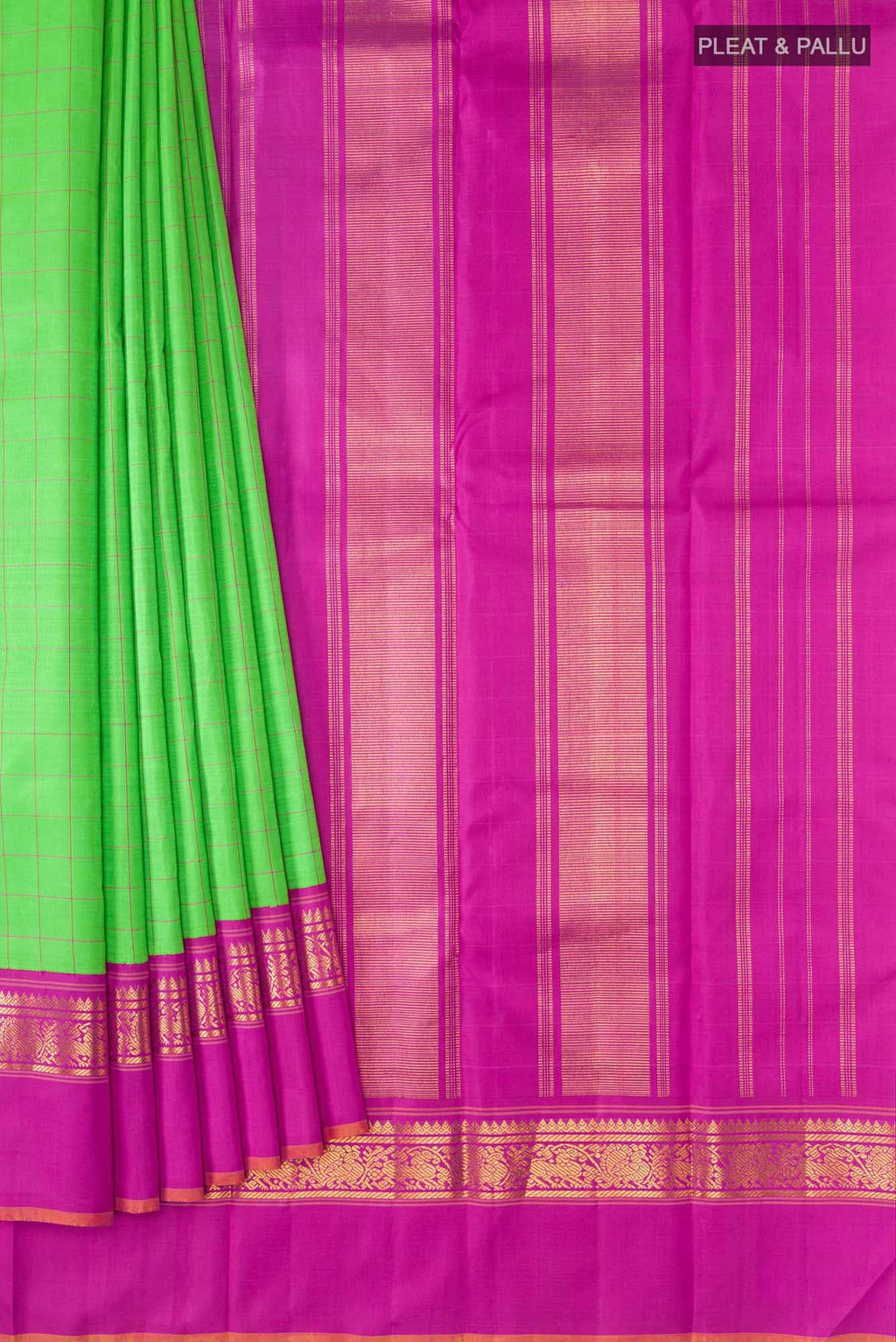 Green Kanchipuram Silk Saree
