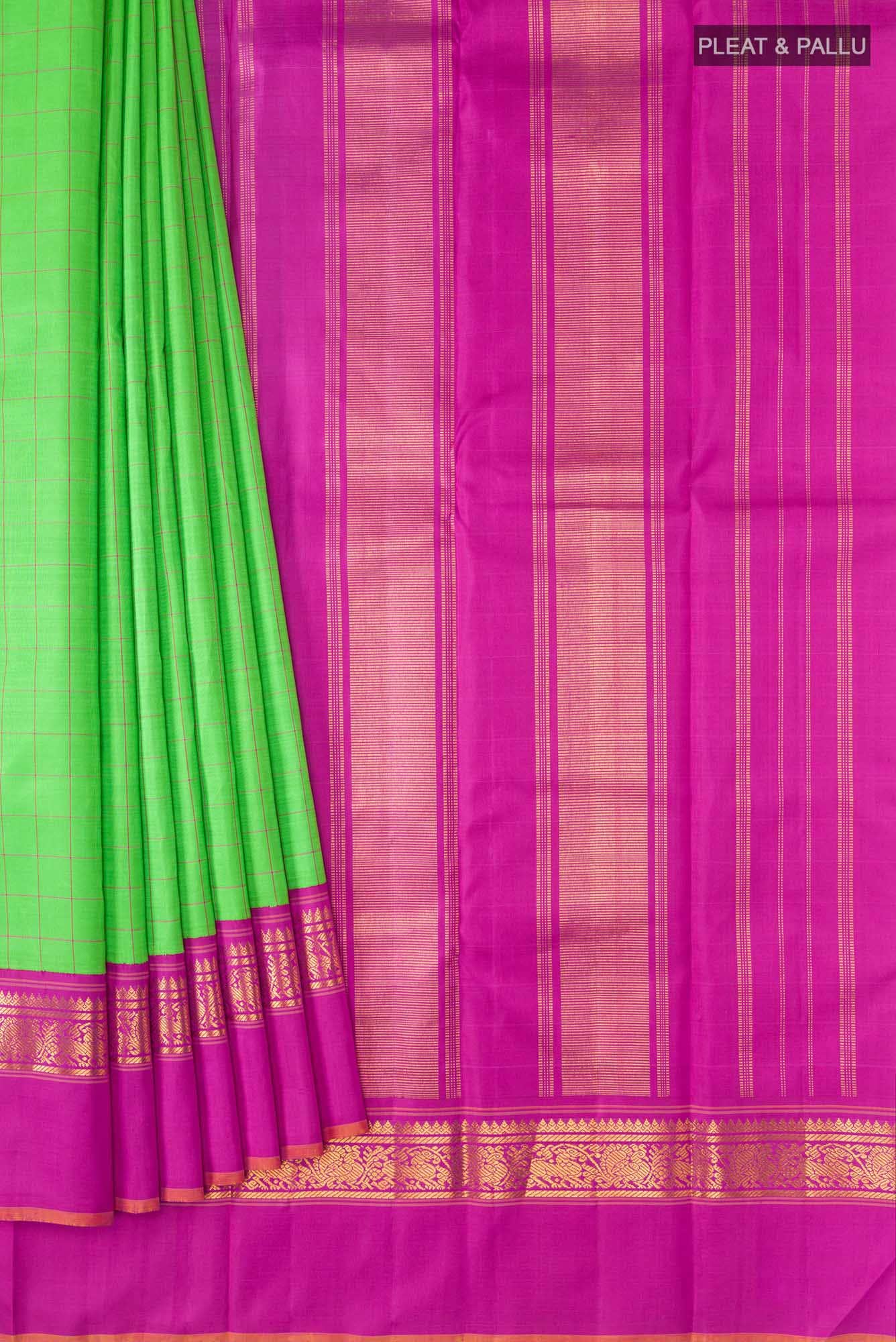 Green Kanchipuram Silk Saree