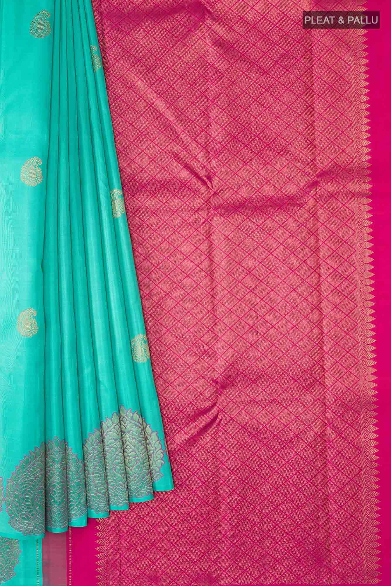 Green Kanchipuram Silk Saree