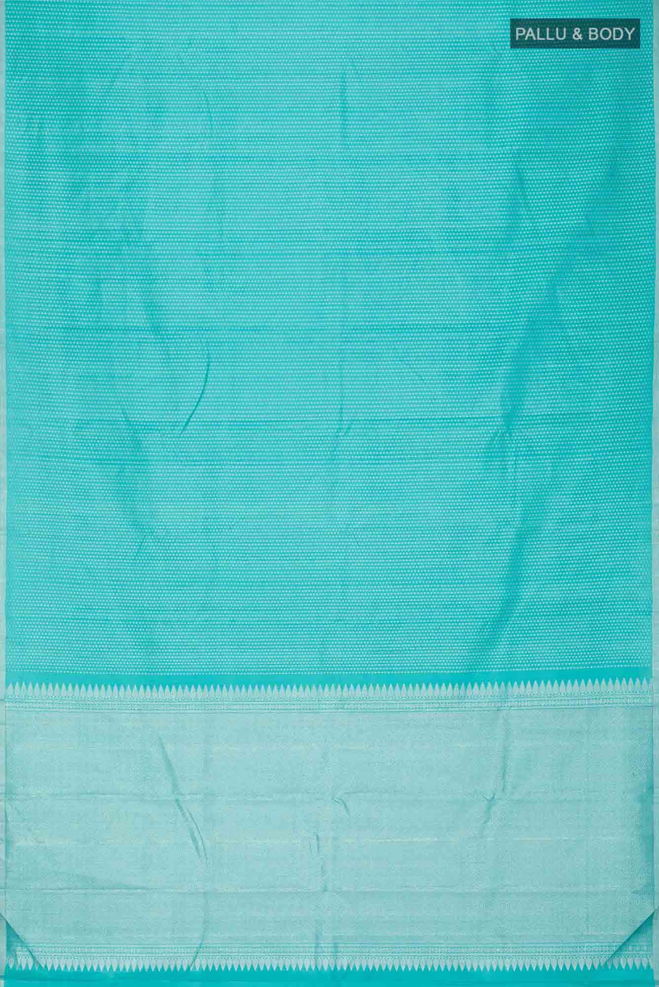 Blue Kanchipuram Silk Saree