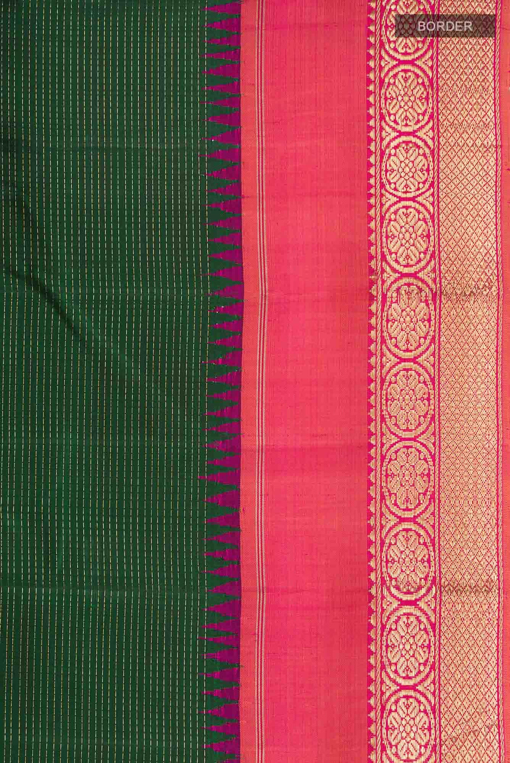Green Kanchipuram Silk Saree