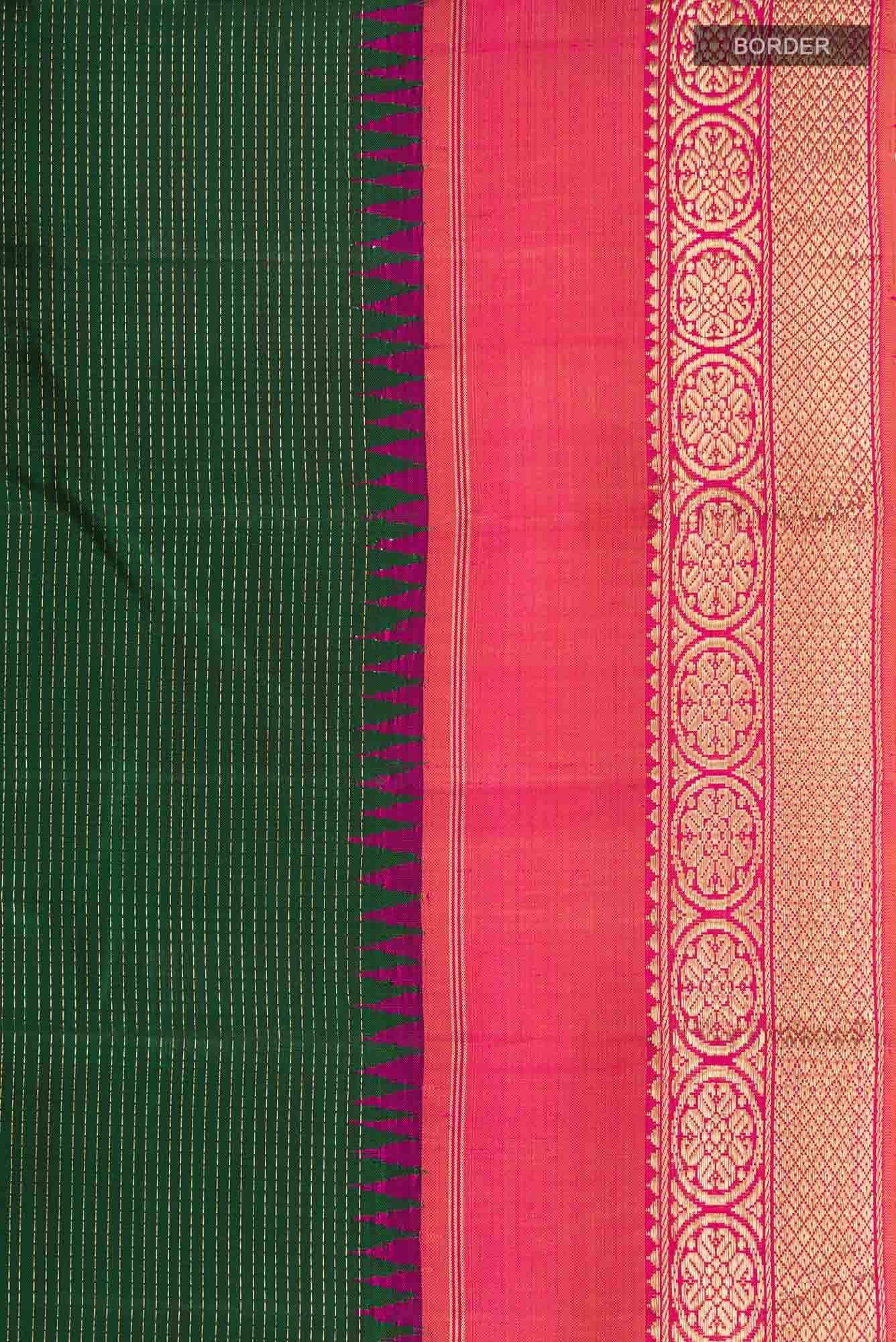 Green Kanchipuram Silk Saree