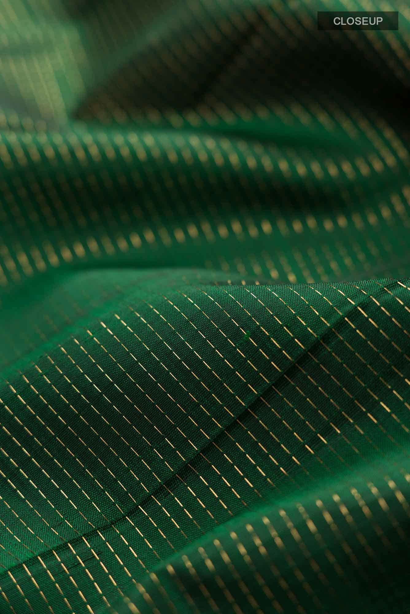Green Kanchipuram Silk Saree