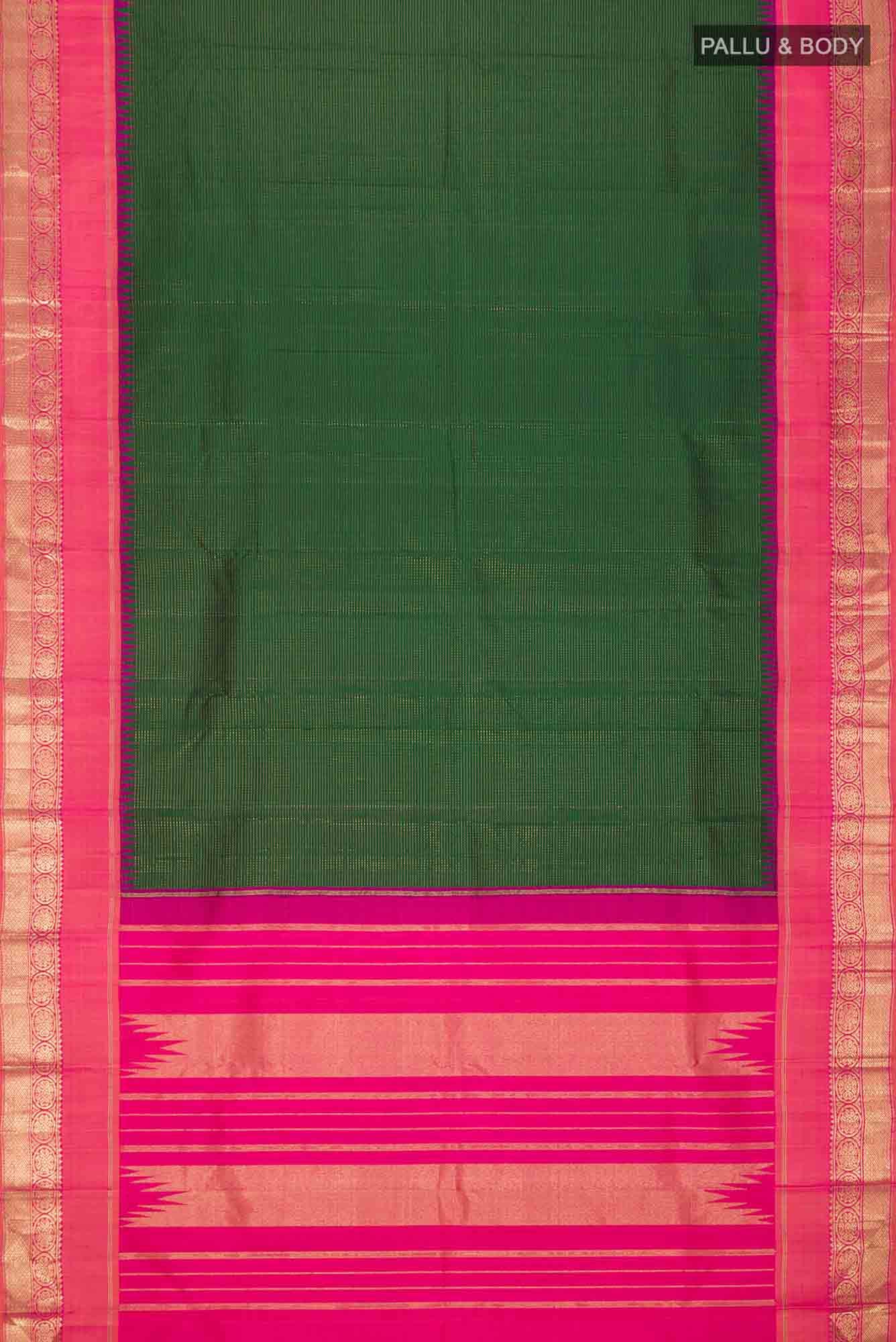 Green Kanchipuram Silk Saree