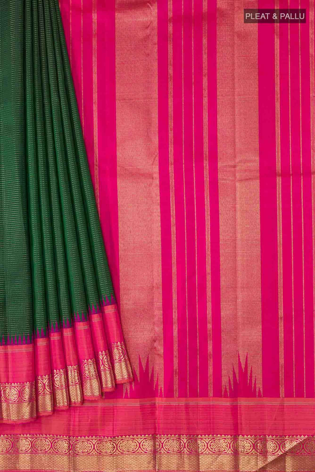 Green Kanchipuram Silk Saree