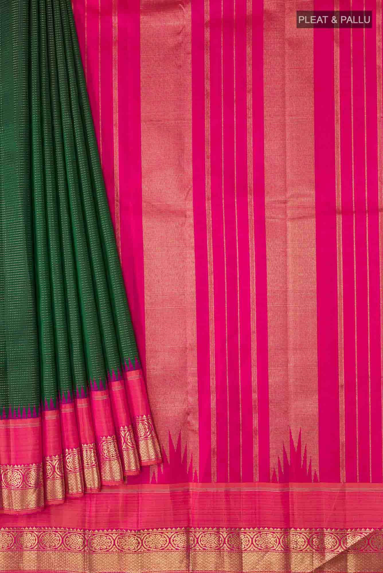 Green Kanchipuram Silk Saree