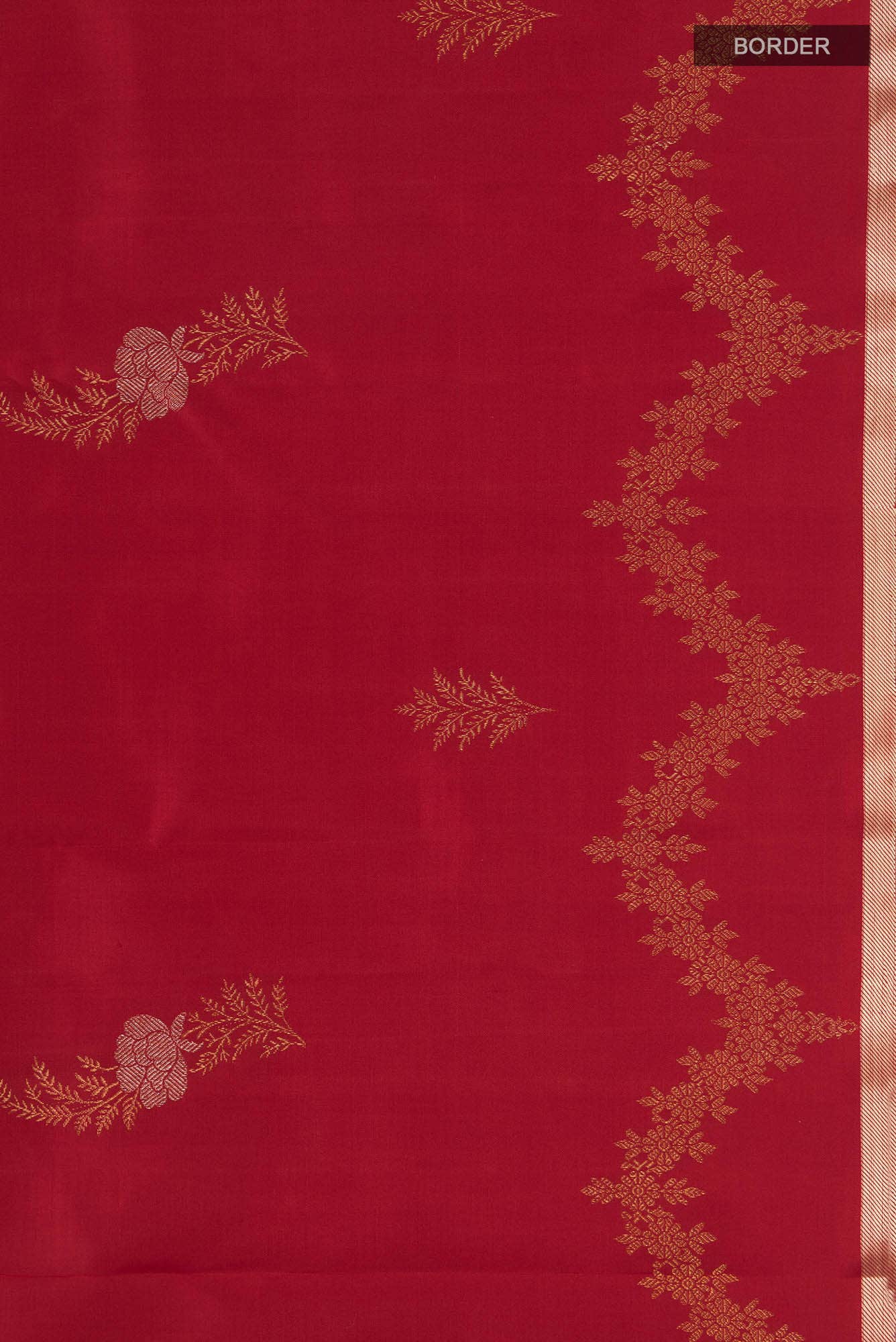 Red Kanchipuram Silk Saree