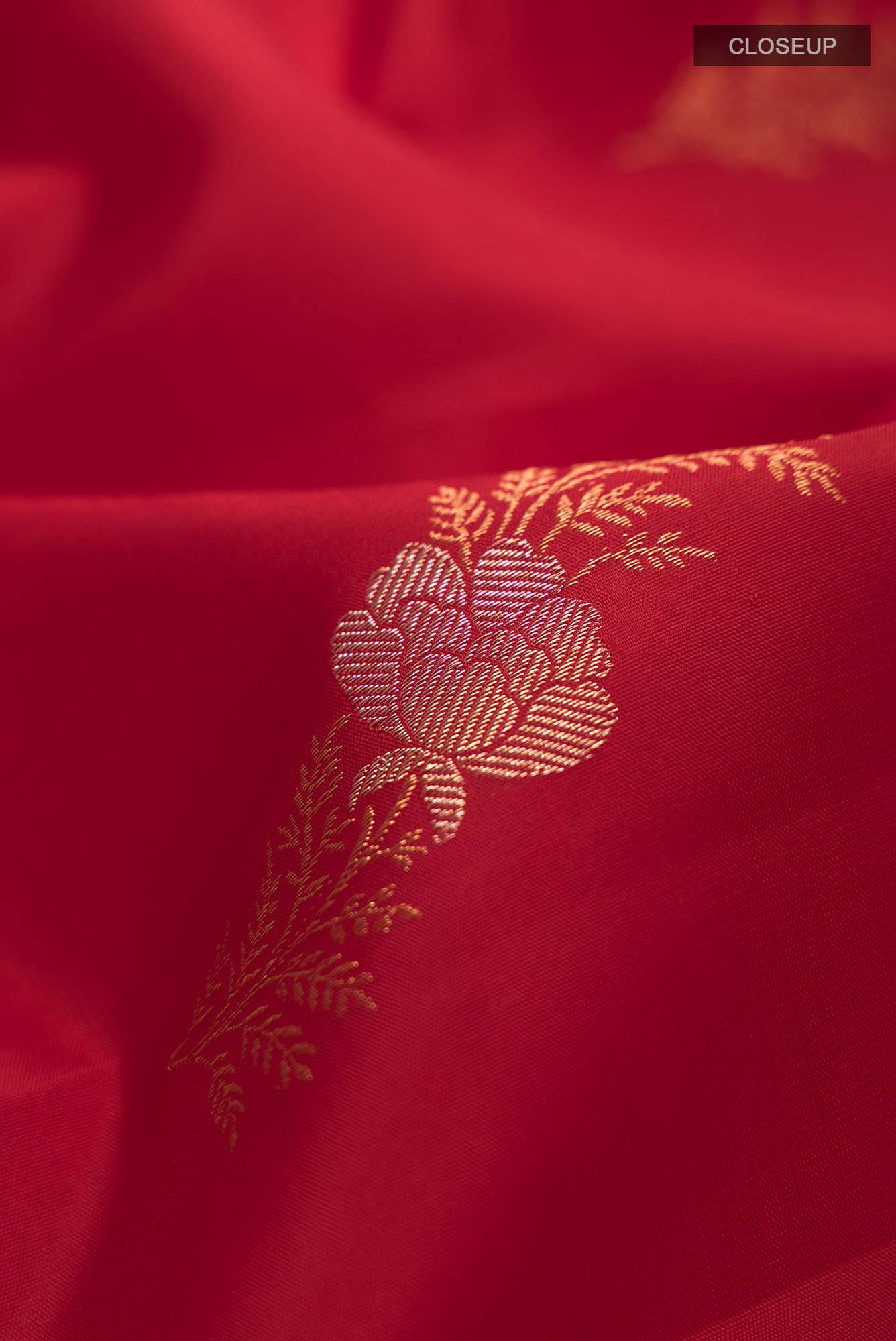 Red Kanchipuram Silk Saree