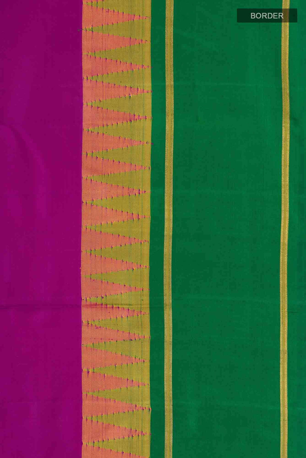 Pink Kanchipuram Silk Saree