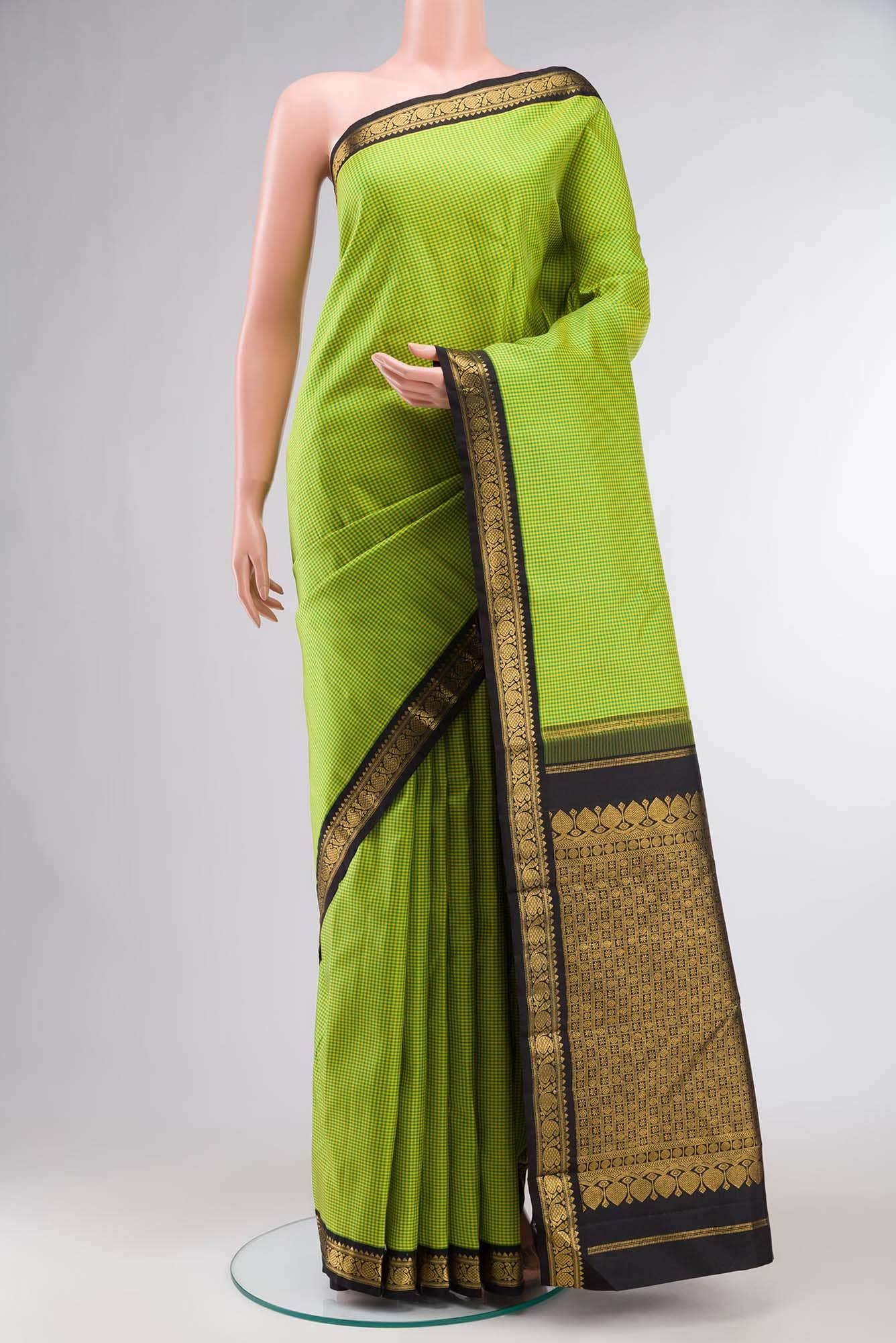 Green Kanchipuram Silk Saree