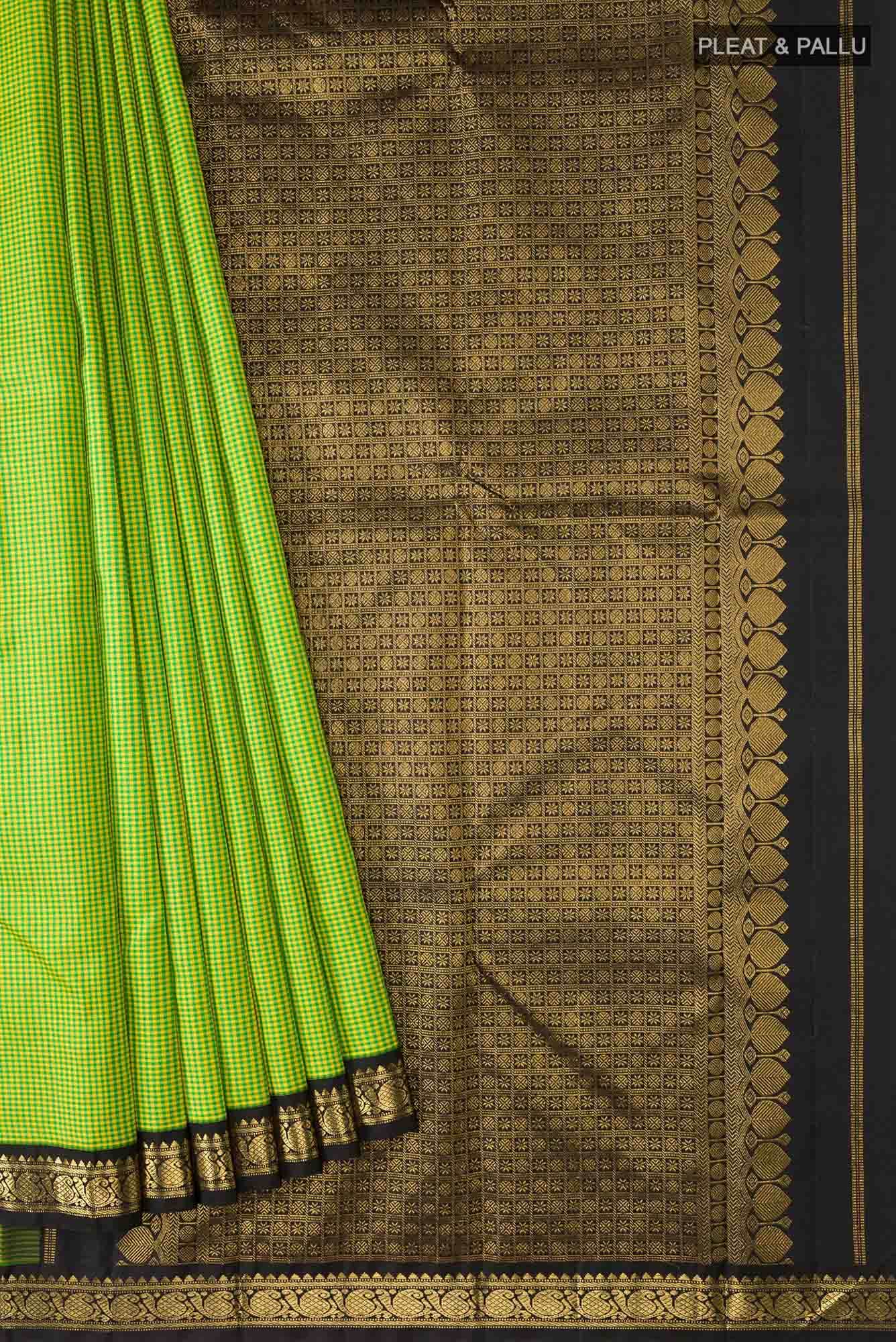 Green Kanchipuram Silk Saree