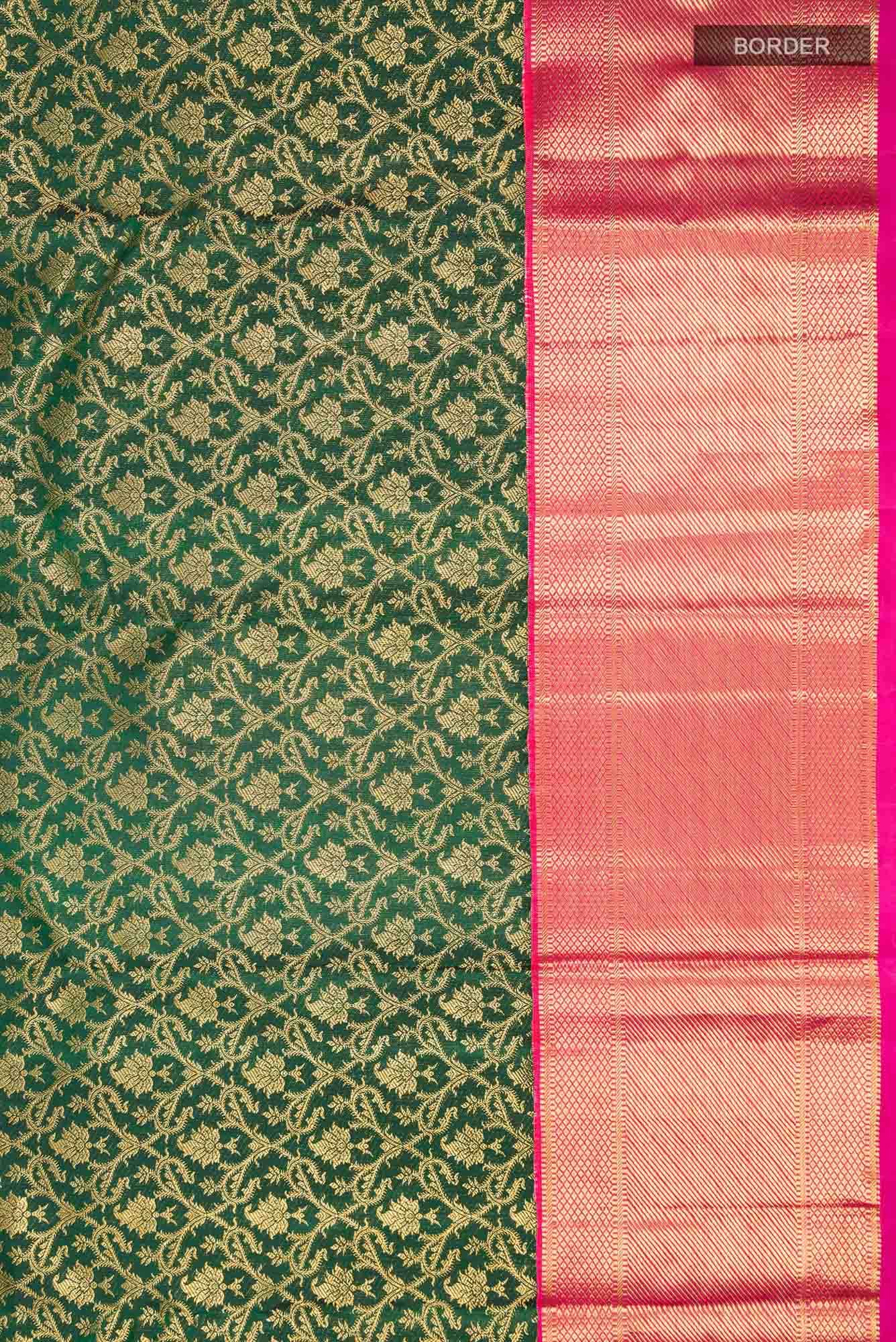 Green Kanchipuram Silk Saree