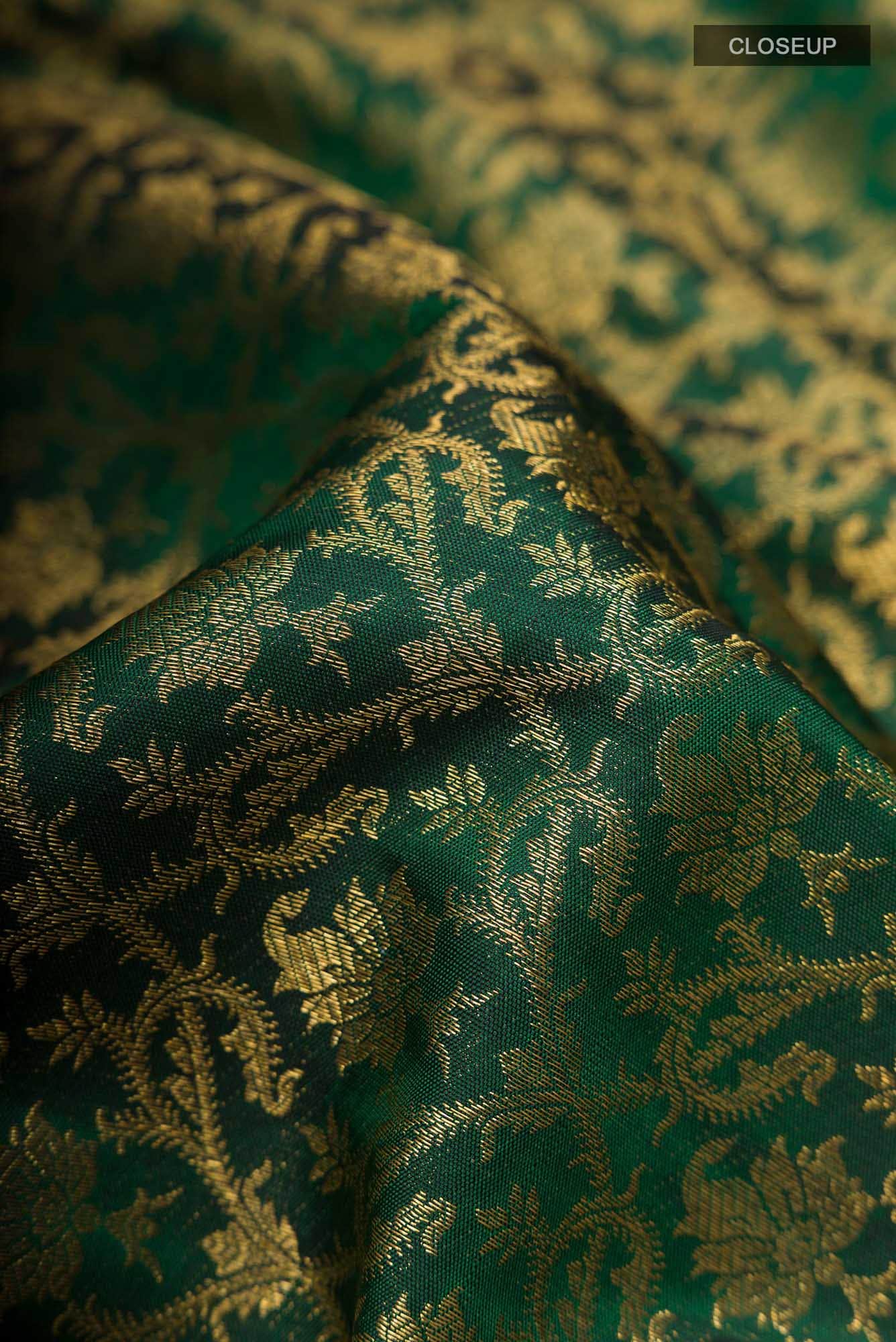 Green Kanchipuram Silk Saree