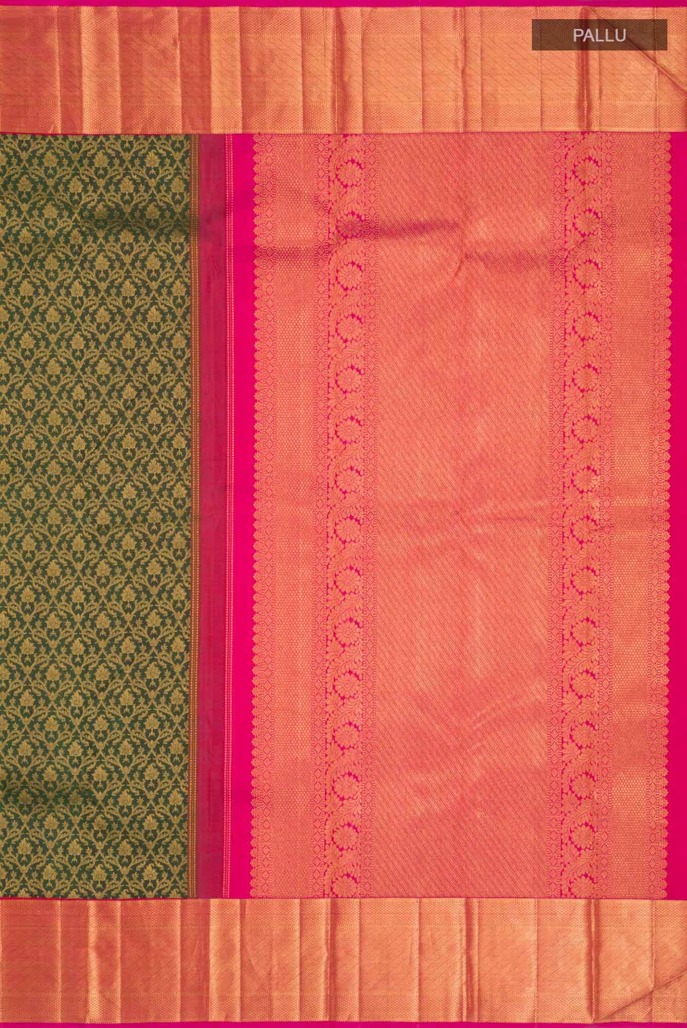 Green Kanchipuram Silk Saree