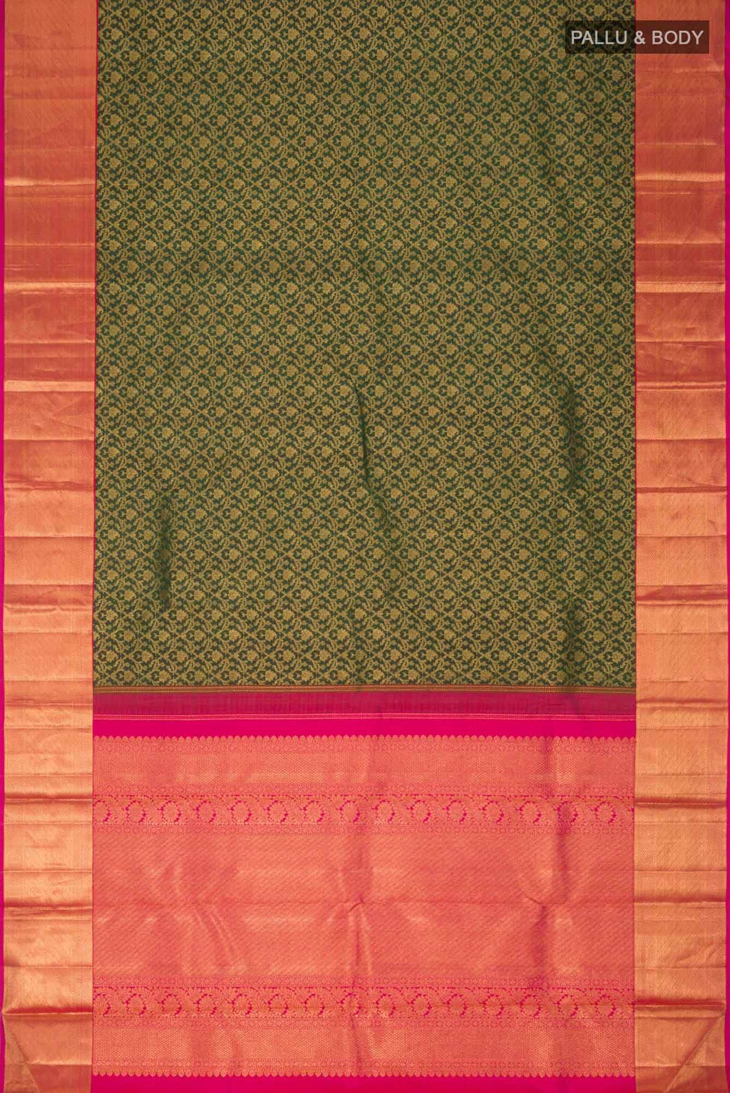 Green Kanchipuram Silk Saree