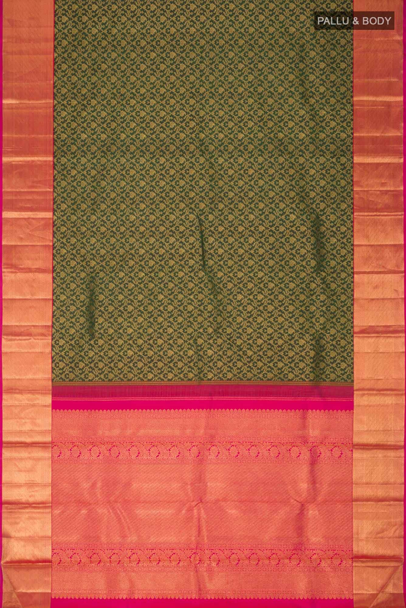 Green Kanchipuram Silk Saree