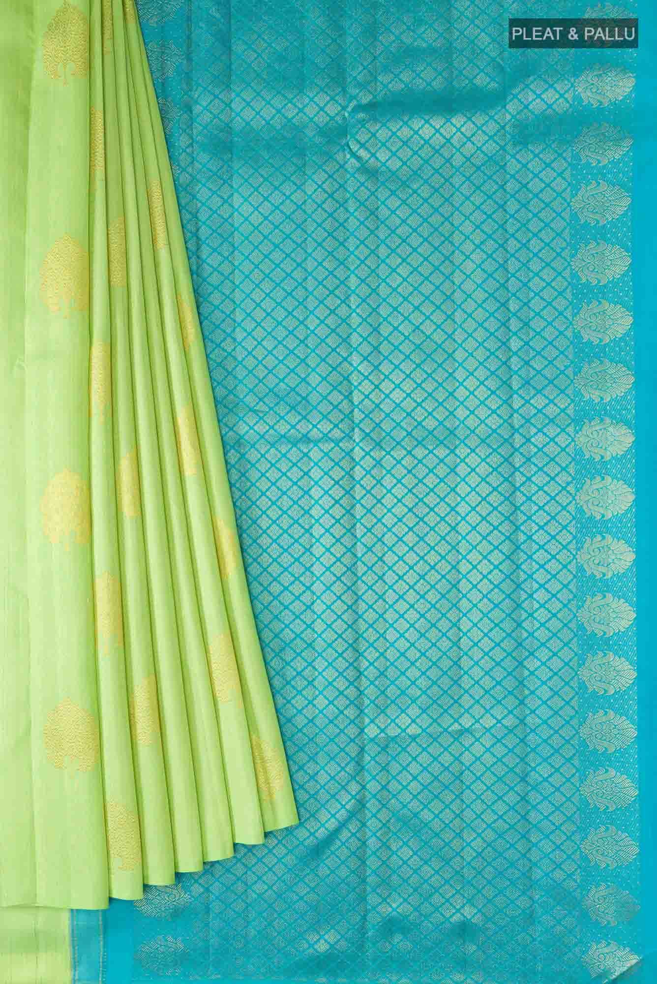 Green Kanchipuram Silk Saree