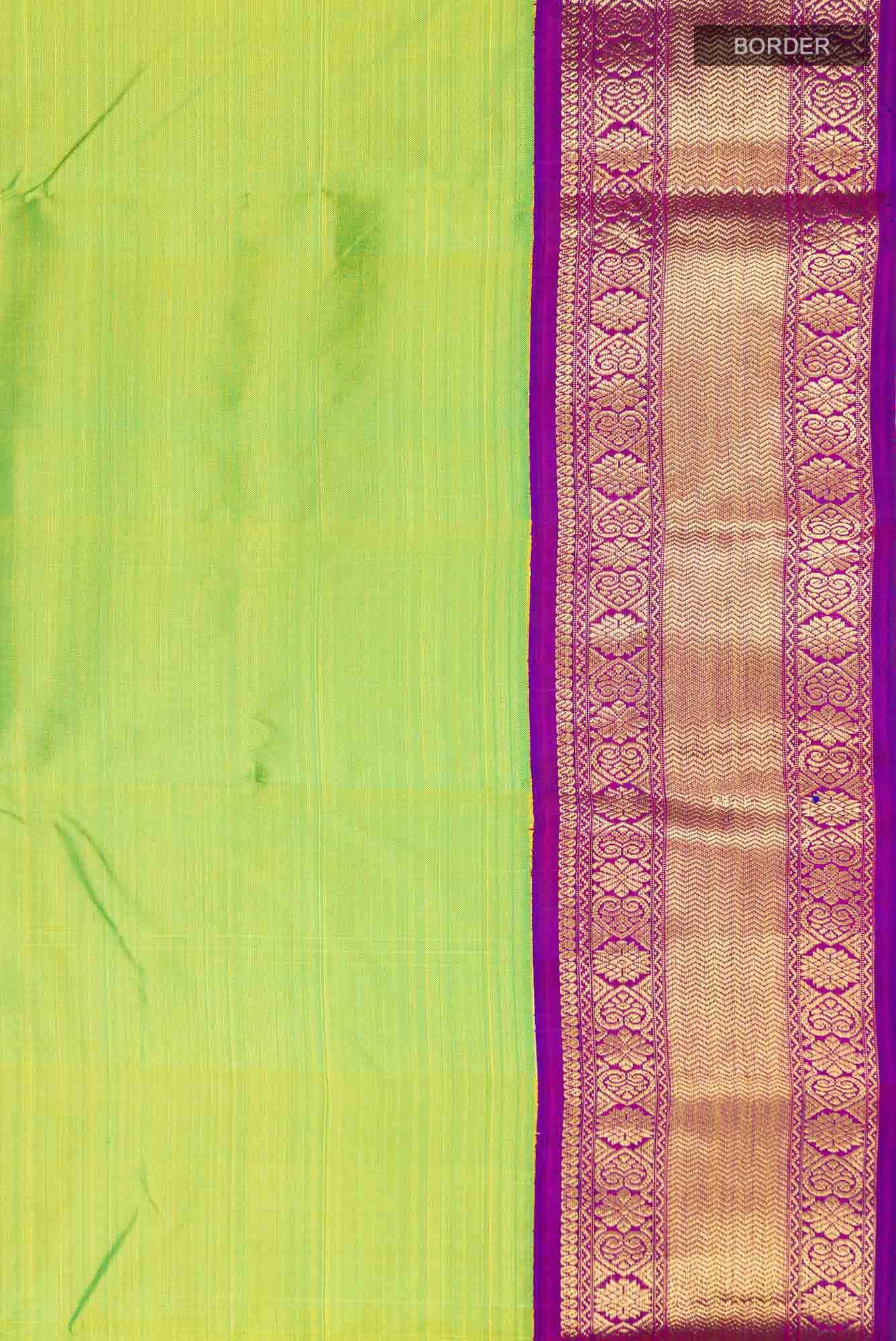 Green Kanchipuram Saree
