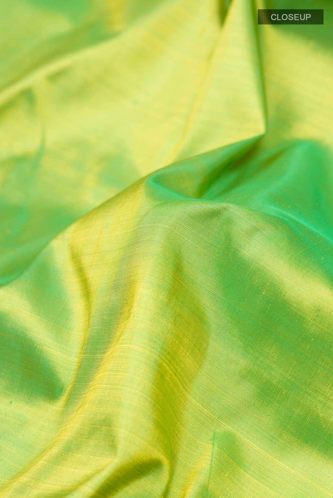 Green Kanchipuram Saree