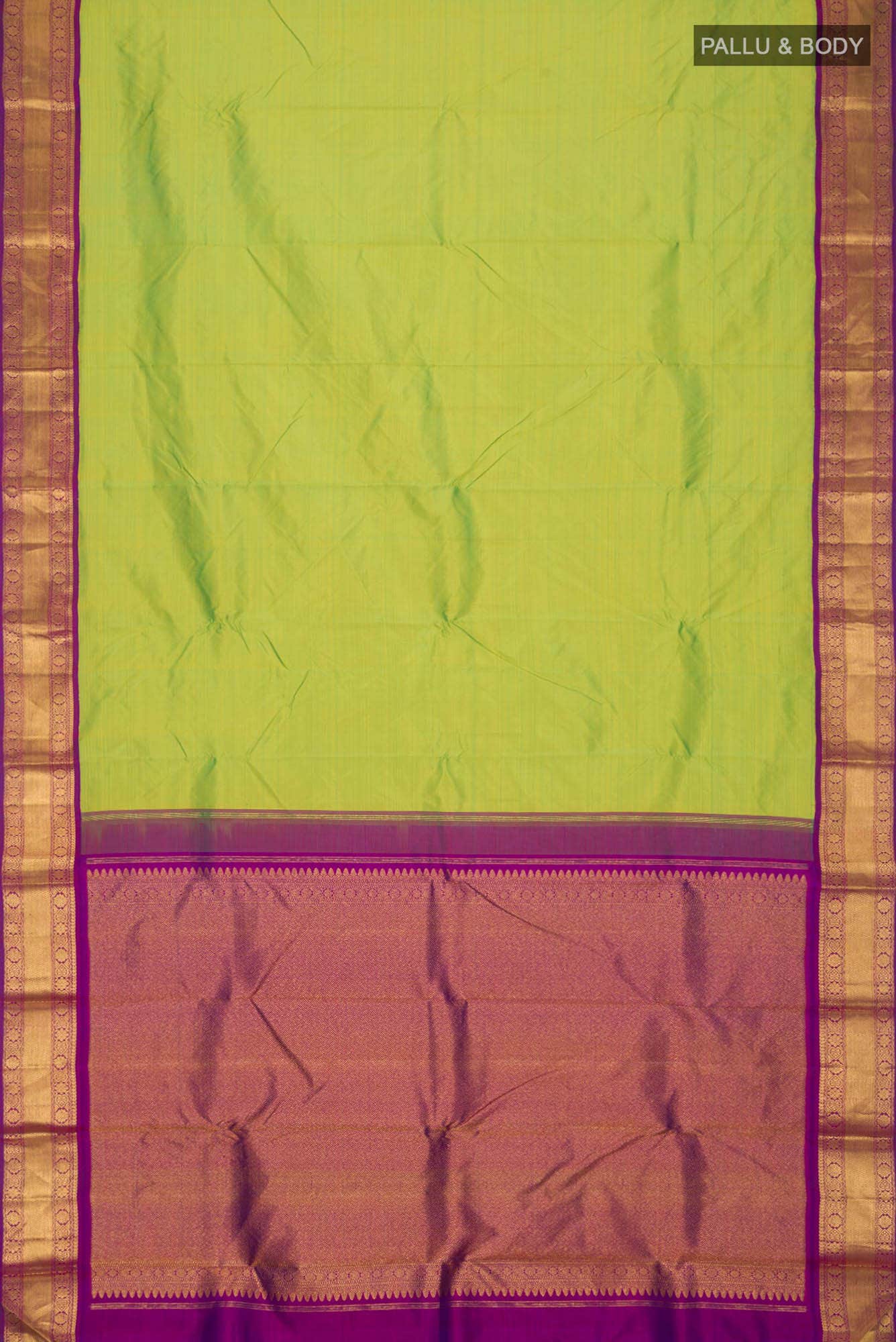 Green Kanchipuram Saree
