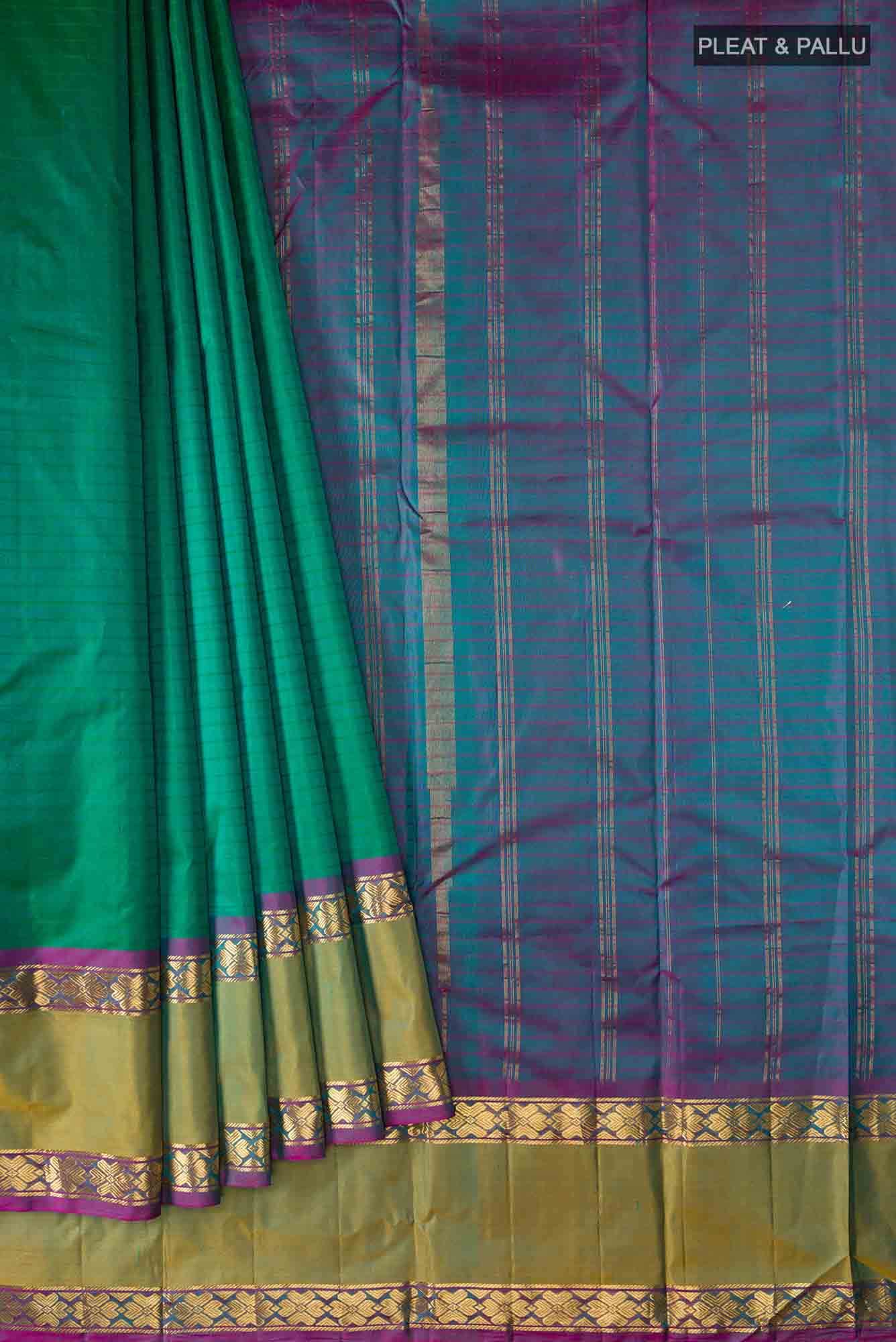 Green Kanchipuram Silk Saree