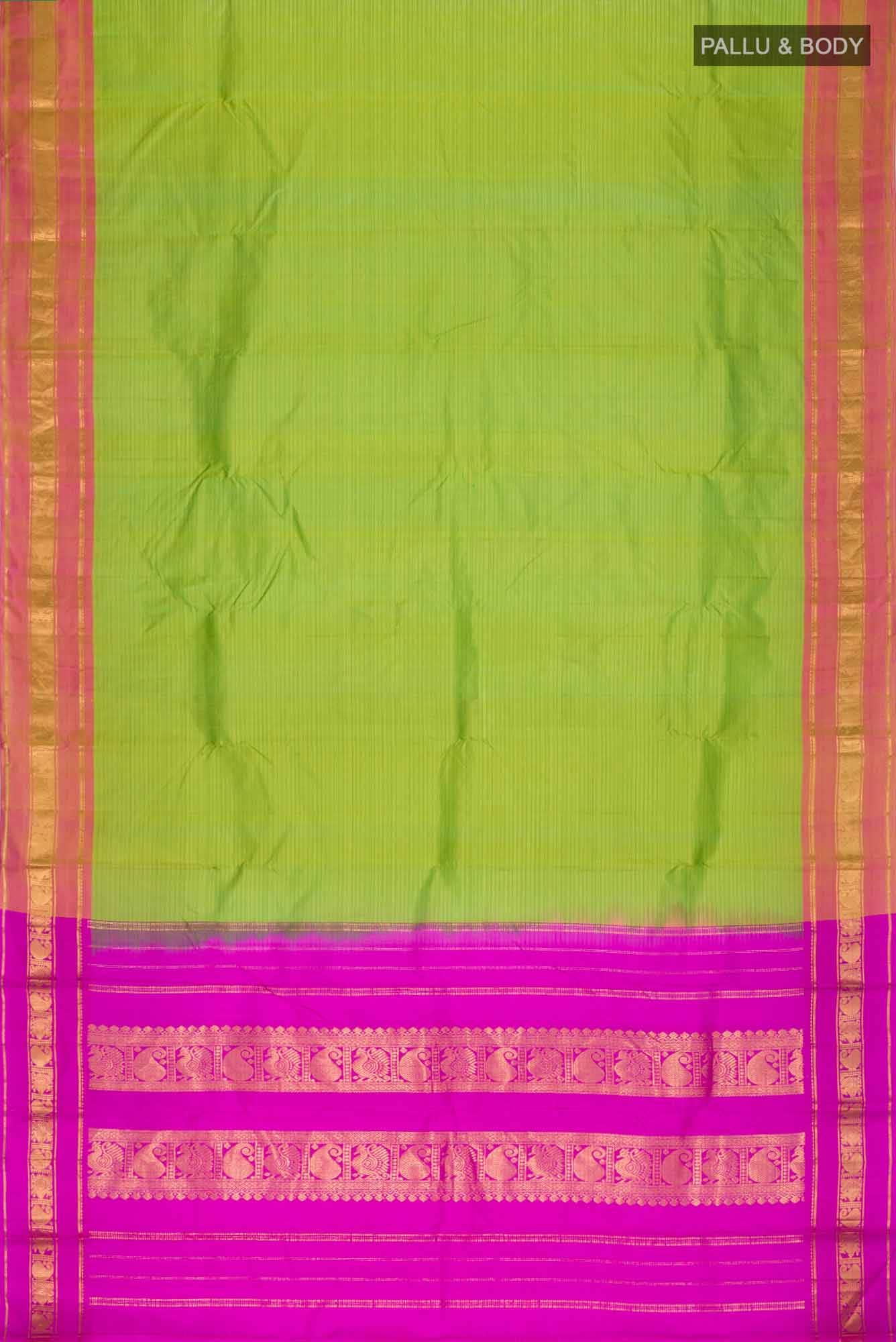 Green Kanchipuram Silk Saree
