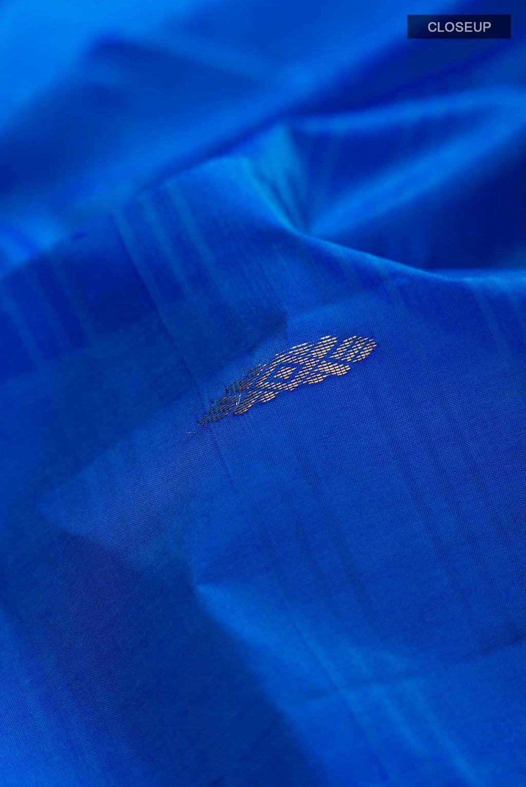 Blue Kanchipuram Silk Saree