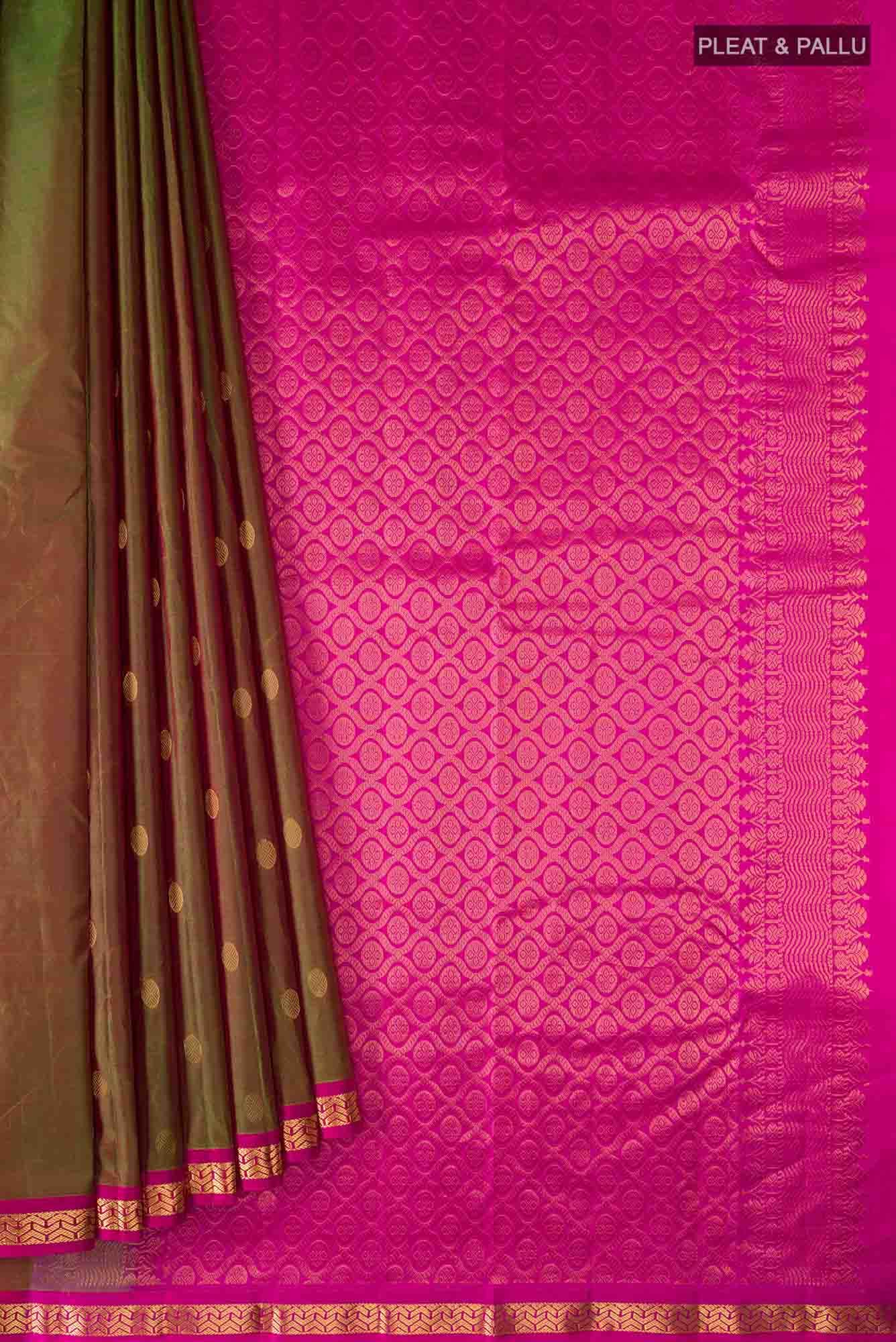 Green Kanchipuram Silk Saree
