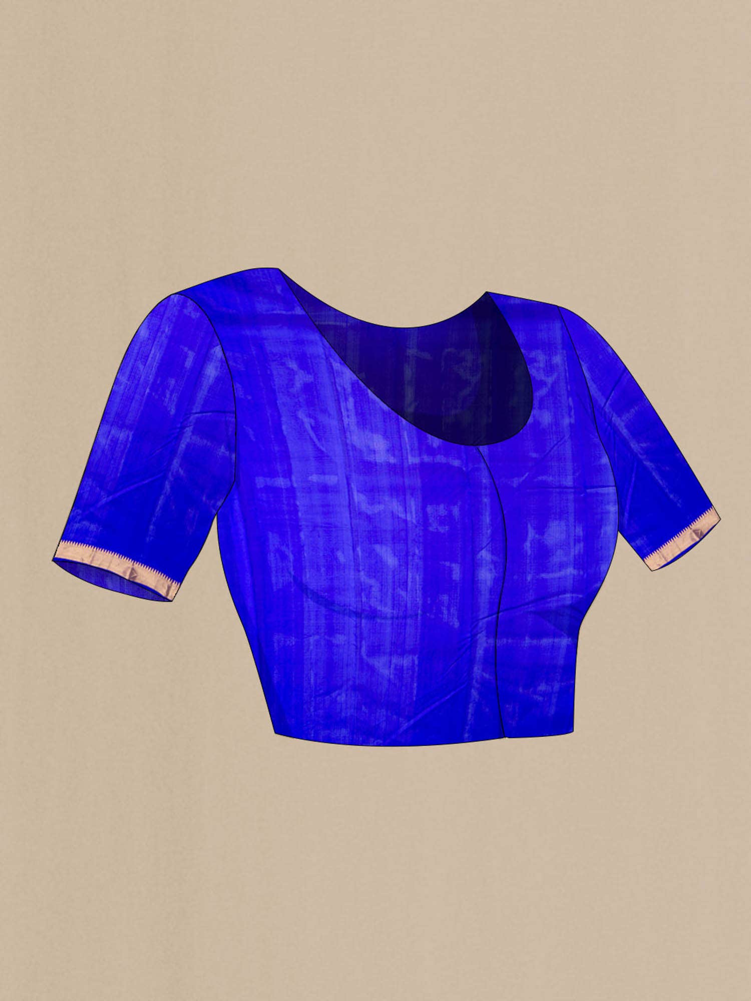 Blue Kanchipuram Silk Saree