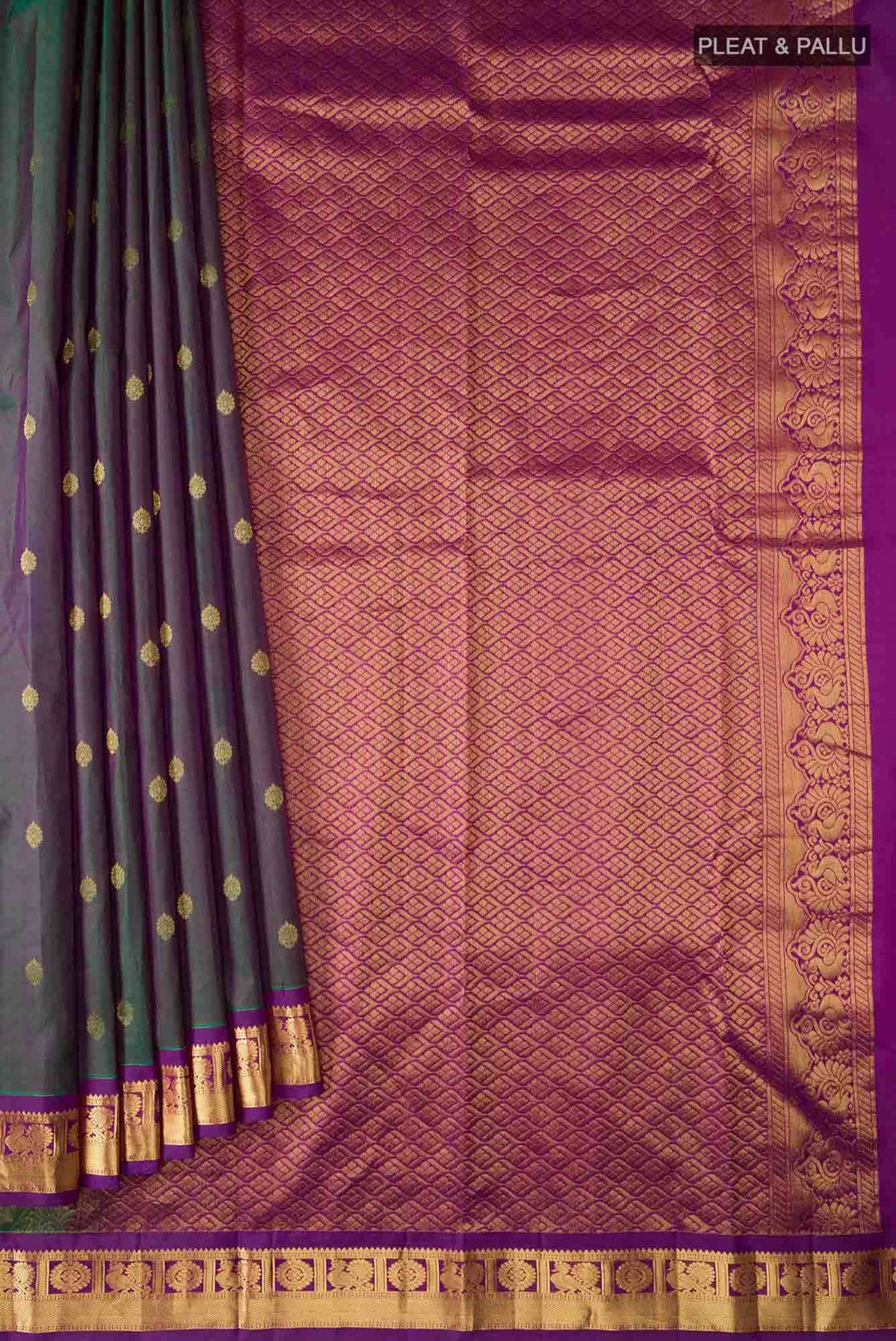 Green Kanchipuram Silk Saree