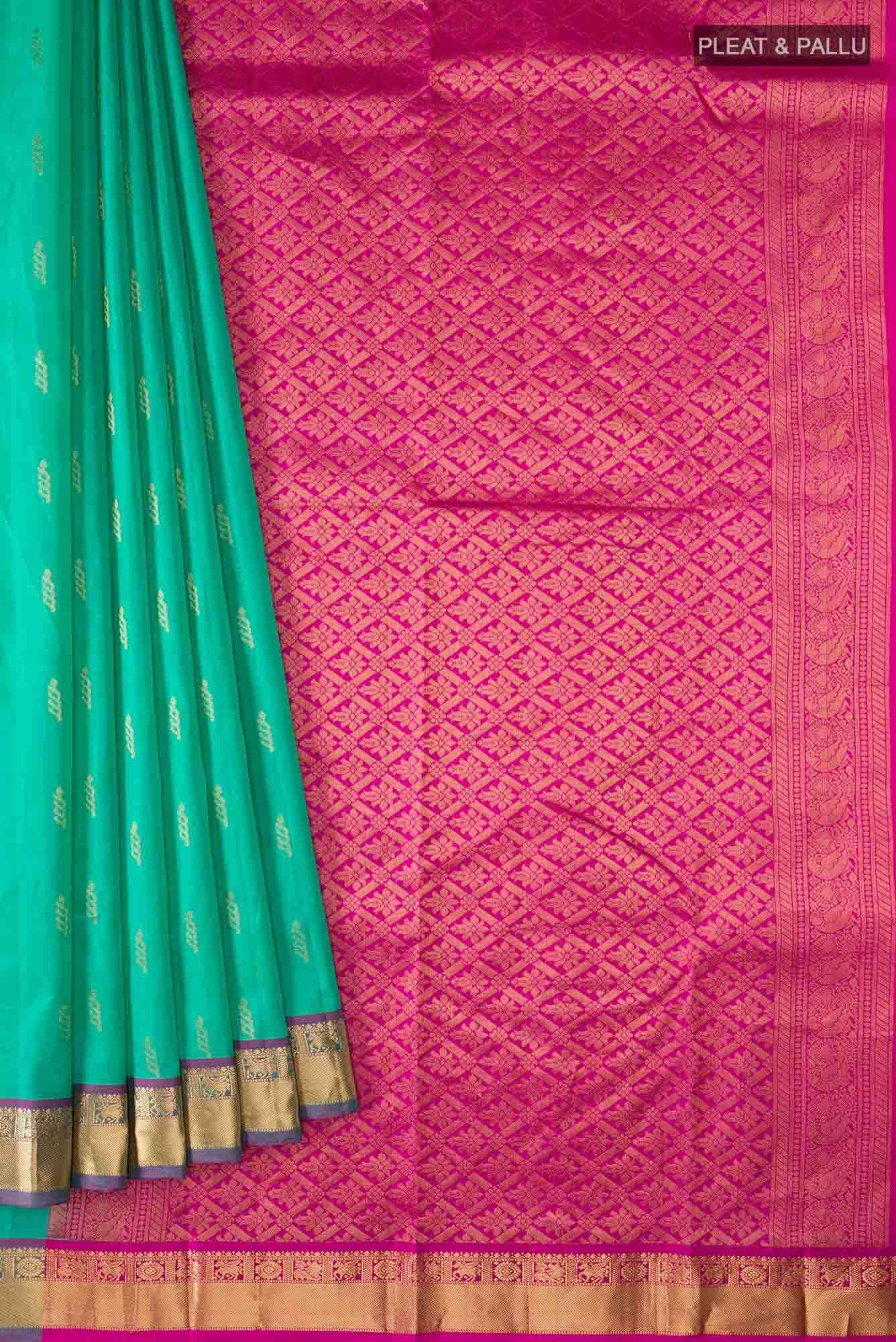 Green Kanchipuram Silk Saree