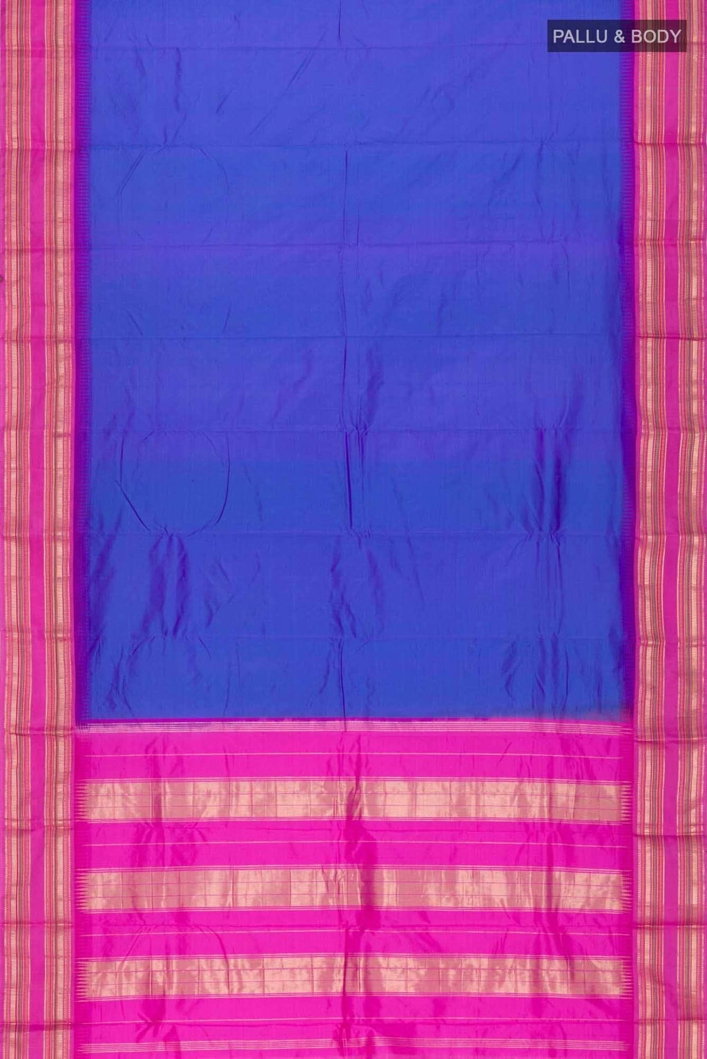 Blue Bangalore Silk Saree
