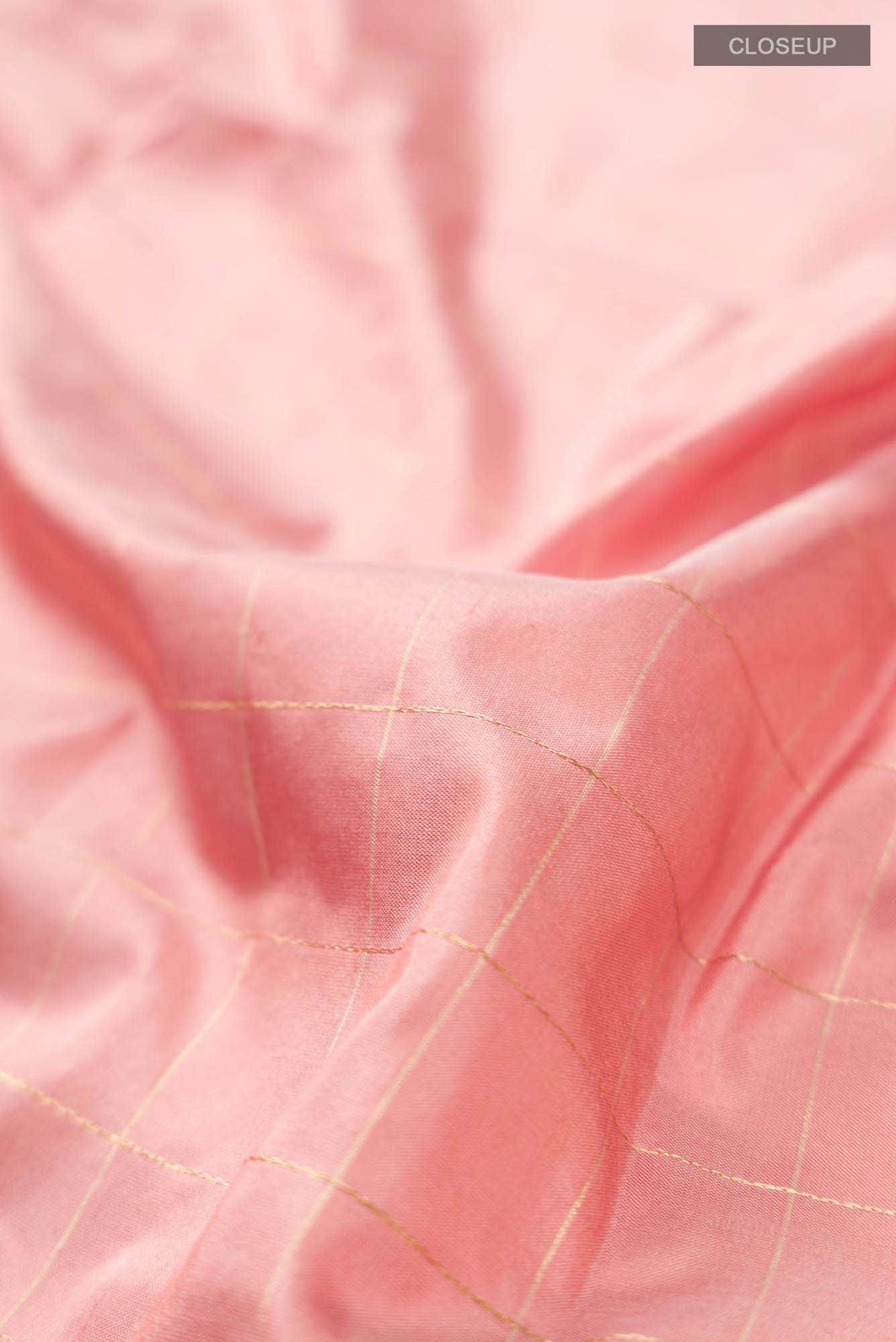 Pink Bangalore Silk Saree