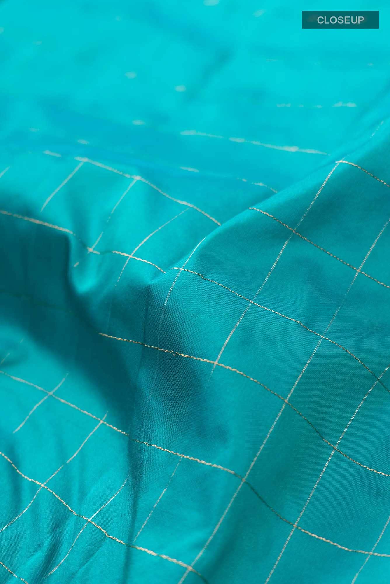 Blue Bangalore Silk Saree