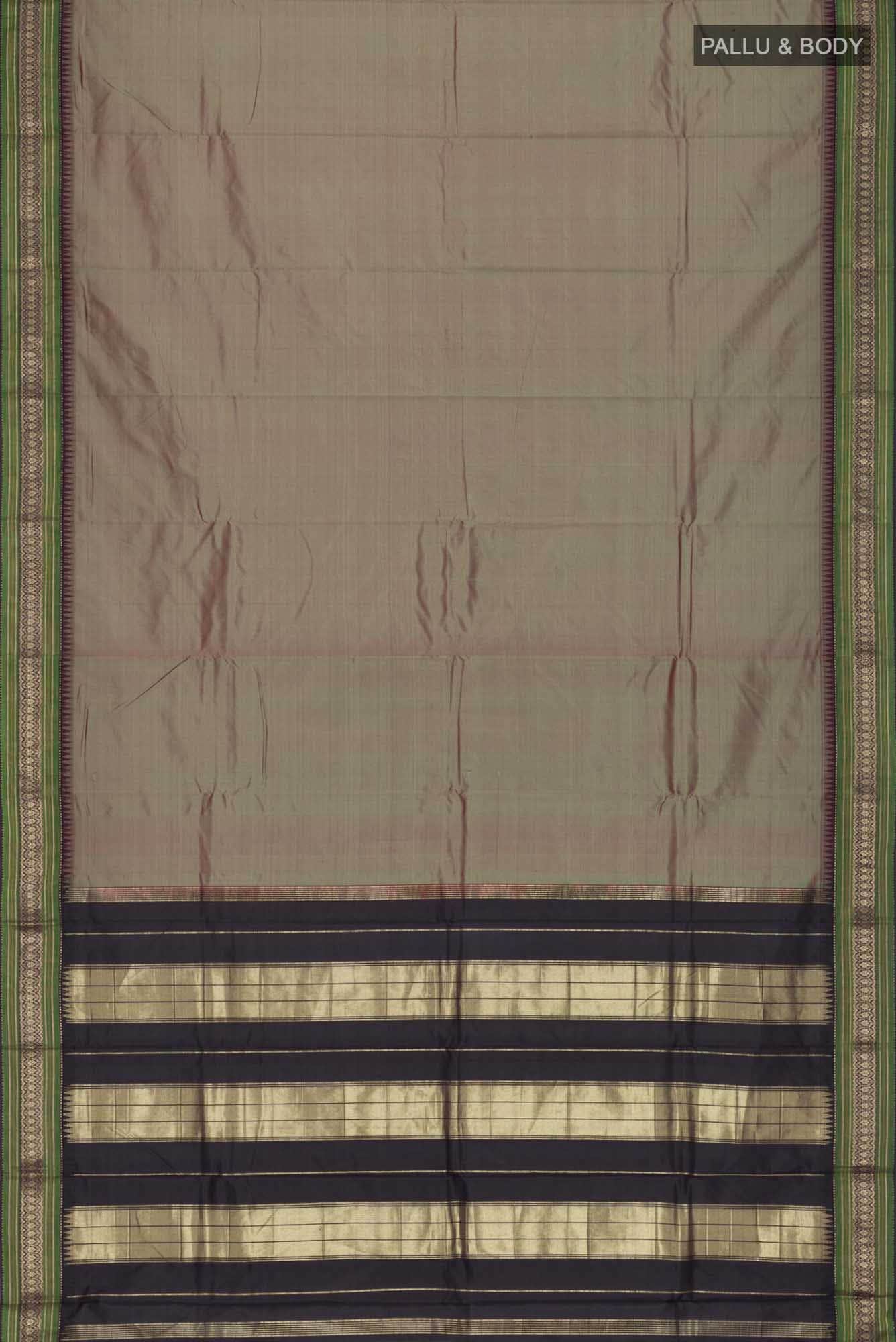 Green Bangalore Silk Saree