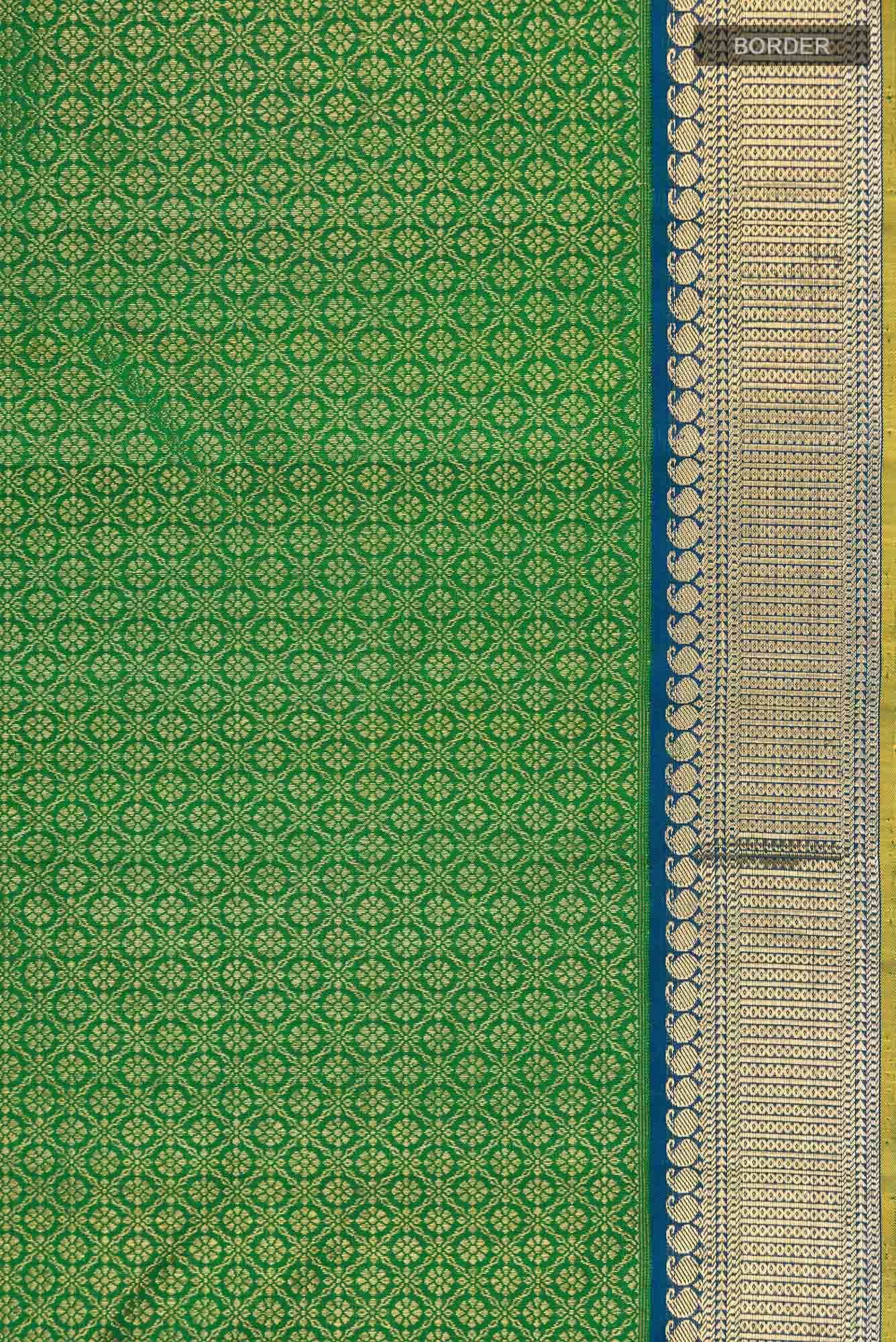 Green Kanchipuram Silk Saree