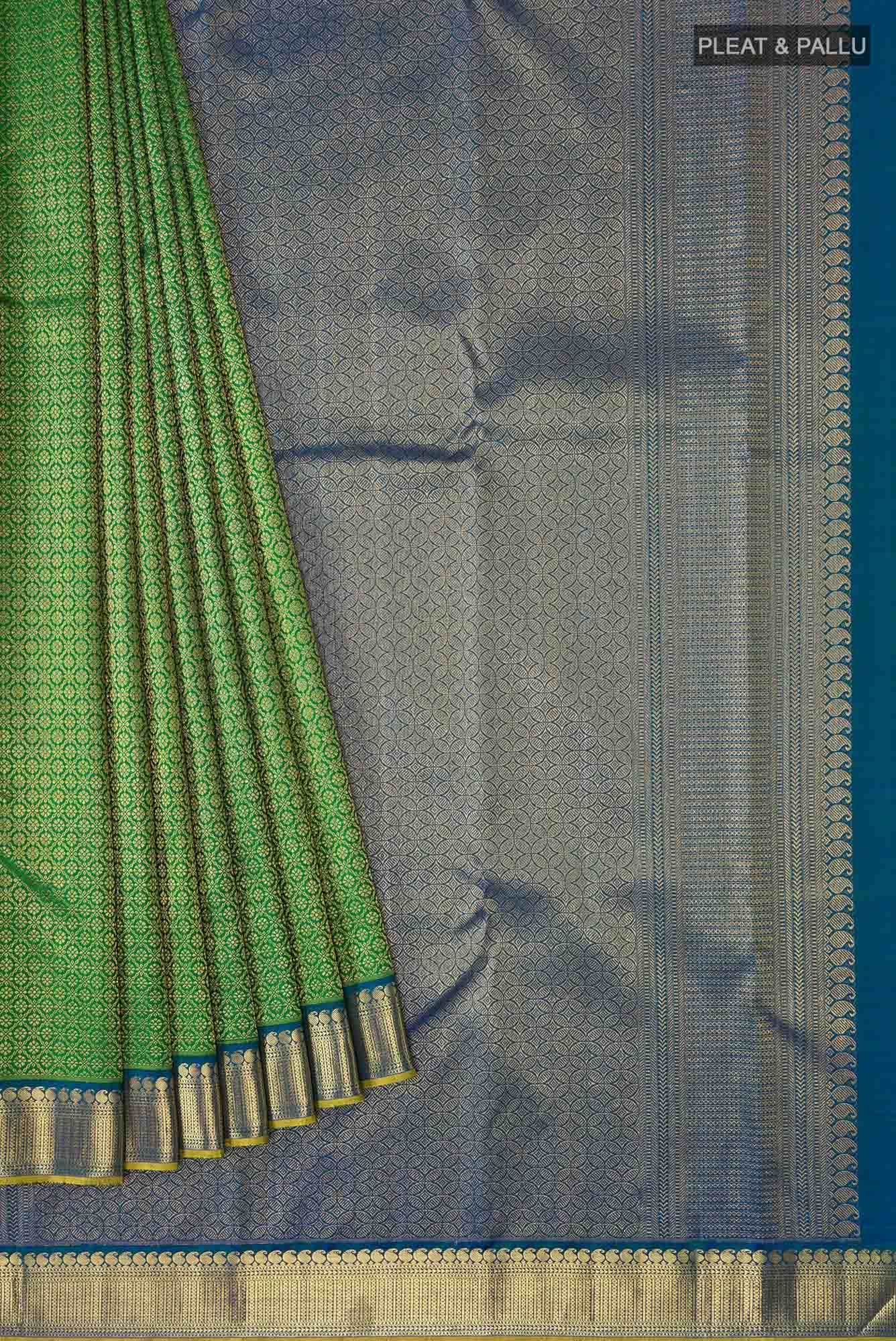 Green Kanchipuram Silk Saree