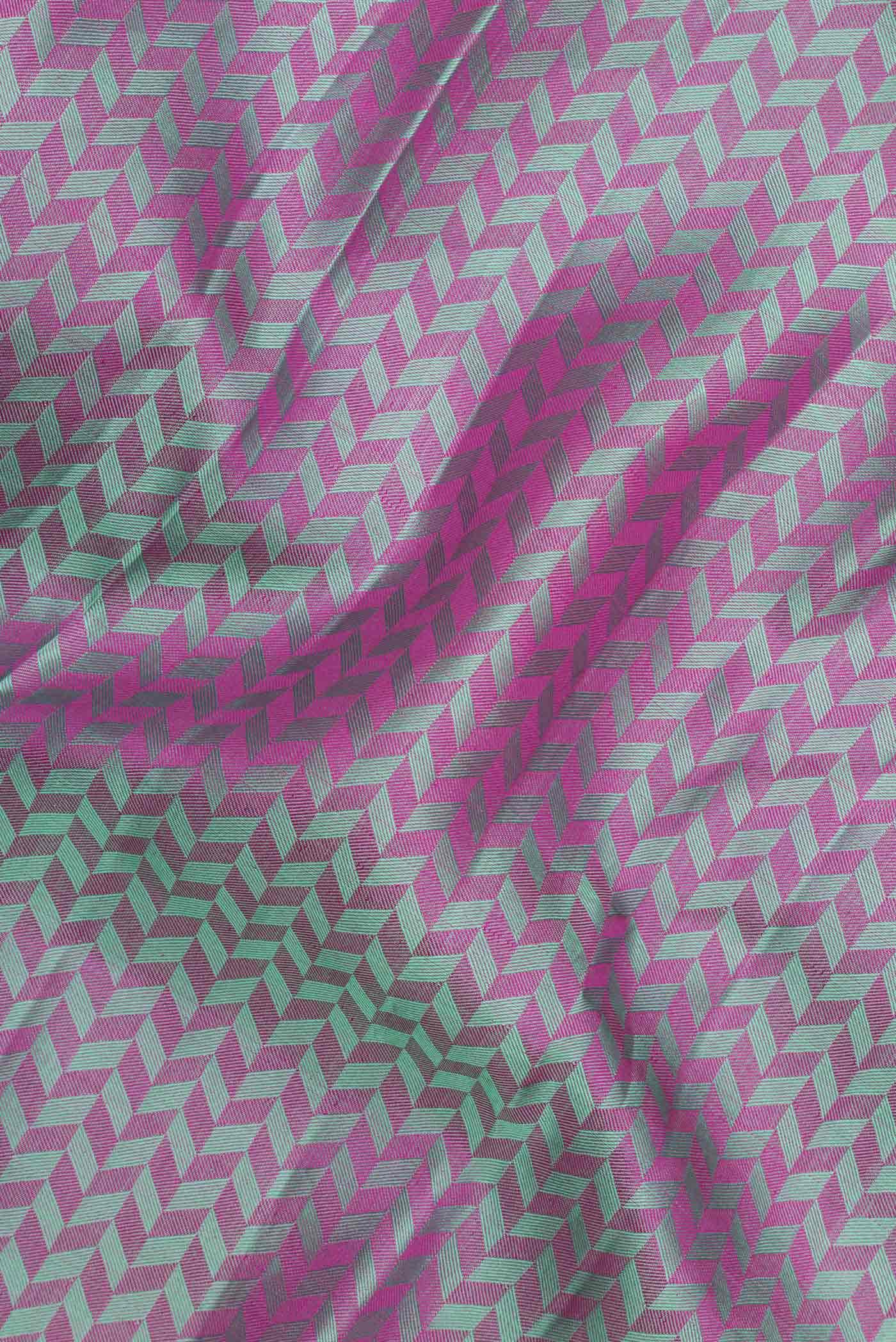 Purple Dual Tone Kanchipuram Silk Saree