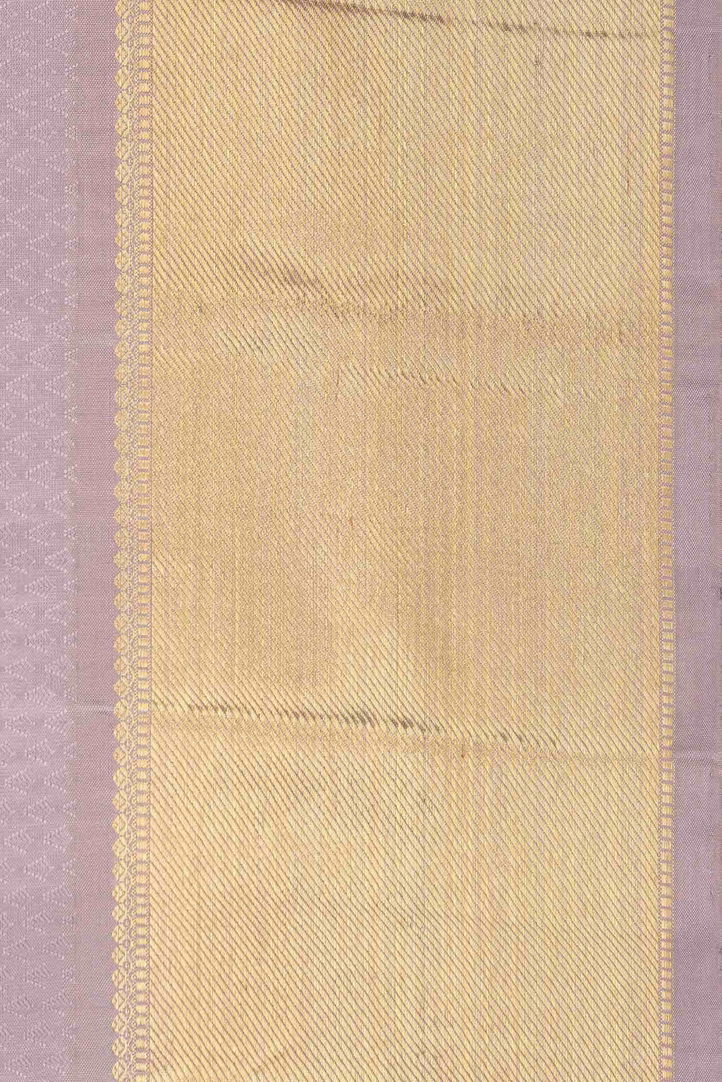 Pure Silk Pure Zari Lilac Kanchipuram Saree