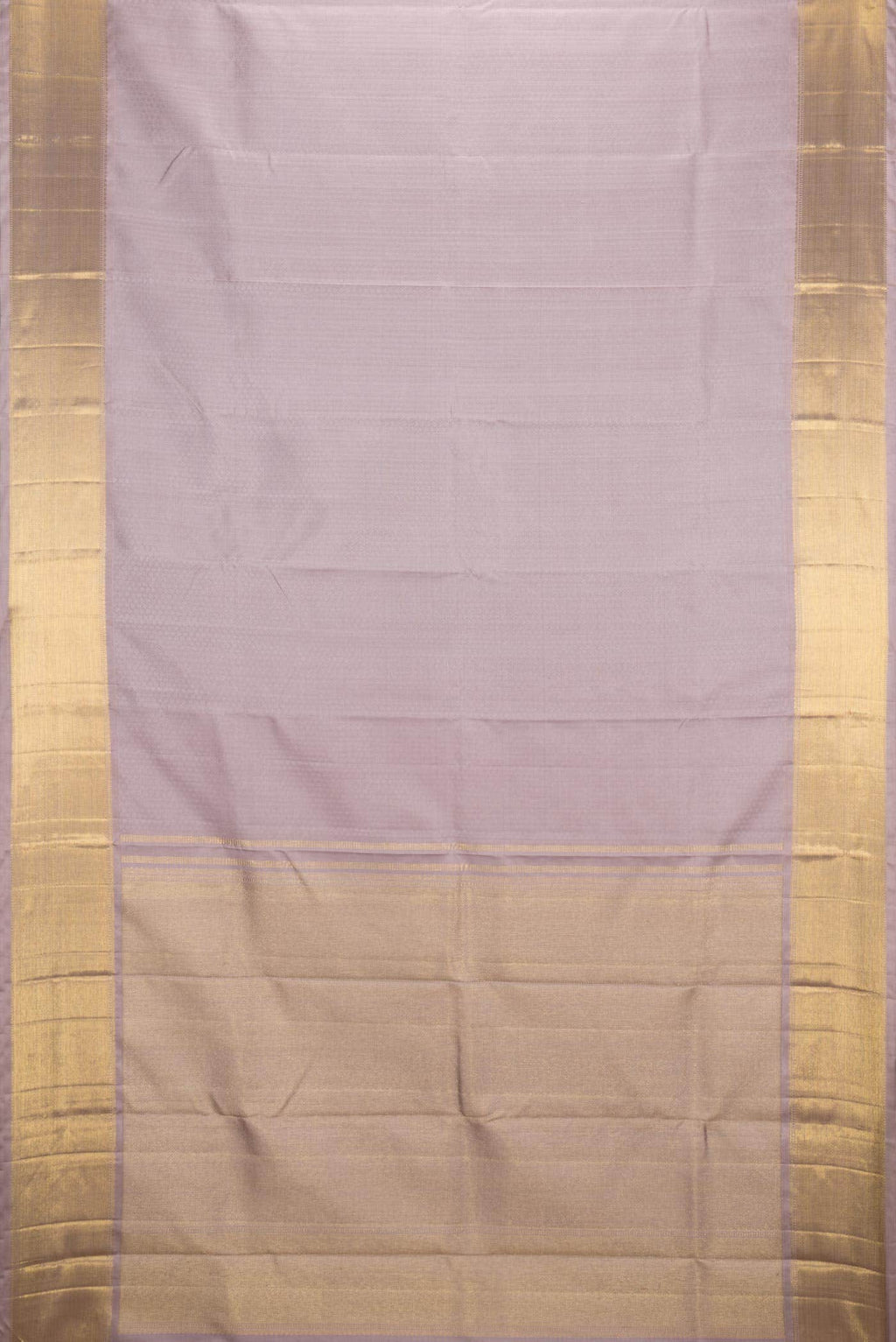 Pure Silk Pure Zari Lilac Kanchipuram Saree