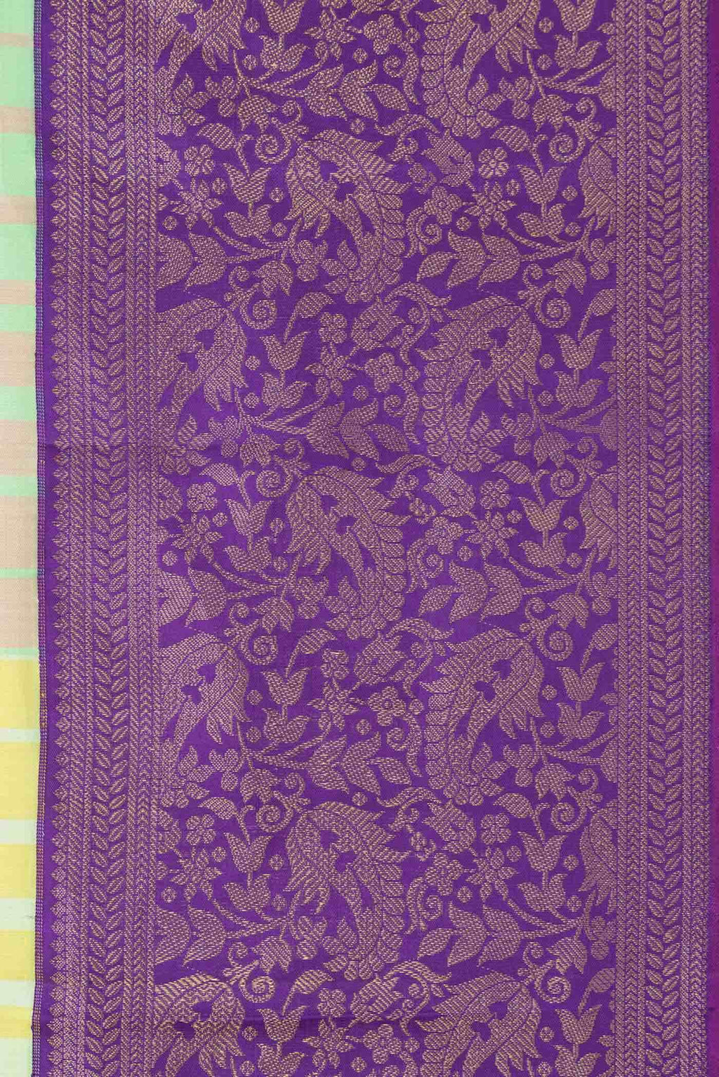 Pure Silk Pure Zari Multi Kanchipuram Saree