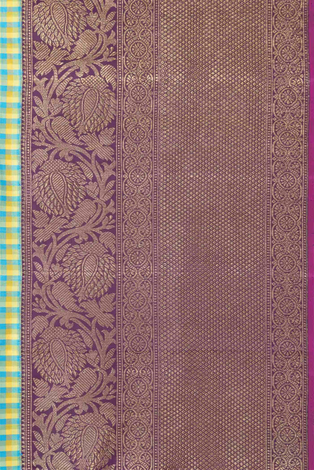 Pure Silk Pure Zari Multi Kanchipuram Saree