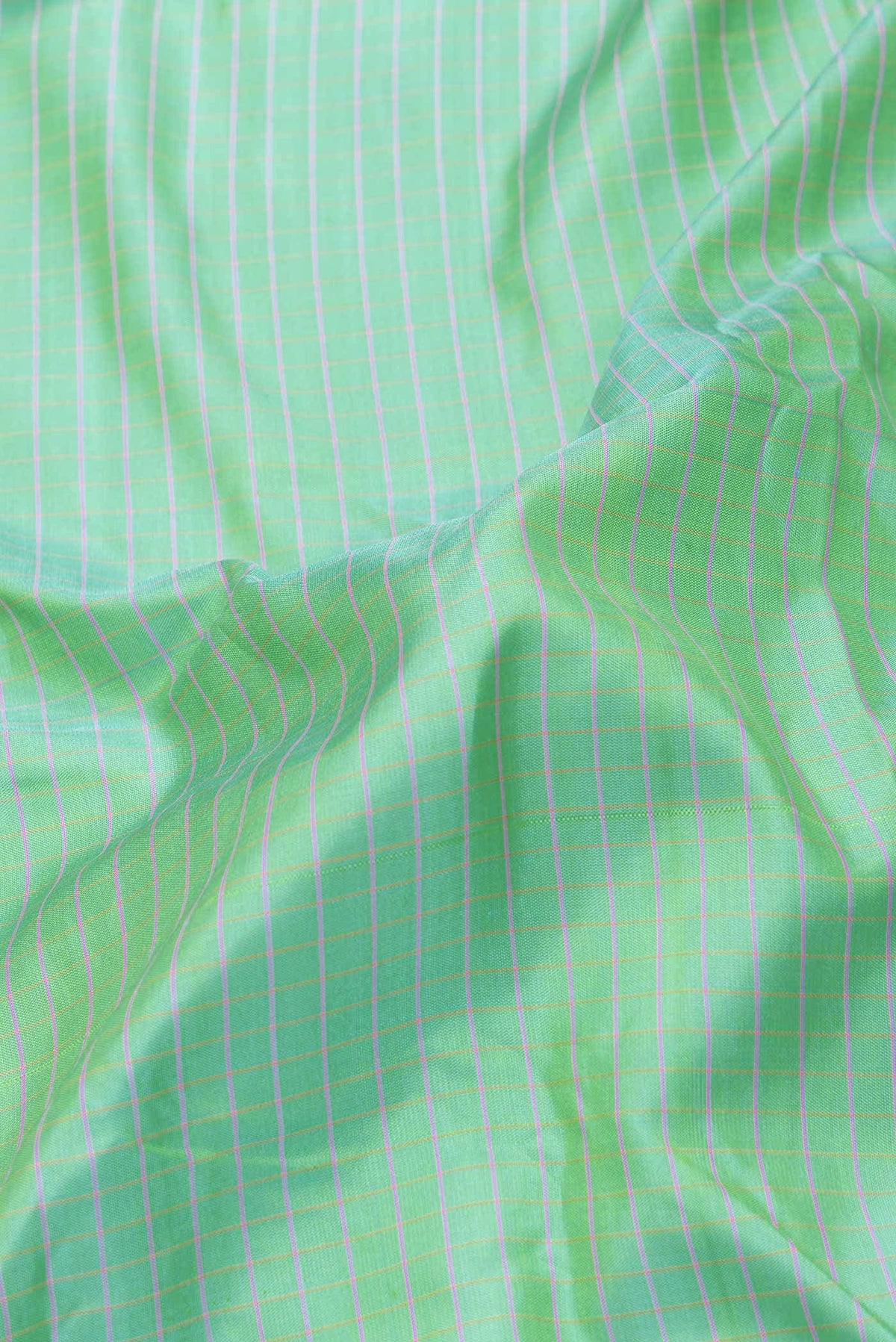 Pista Green Dual Tone Gadwal Silk Saree