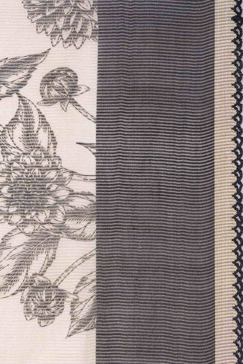 Sandal Tussar Silk Saree
