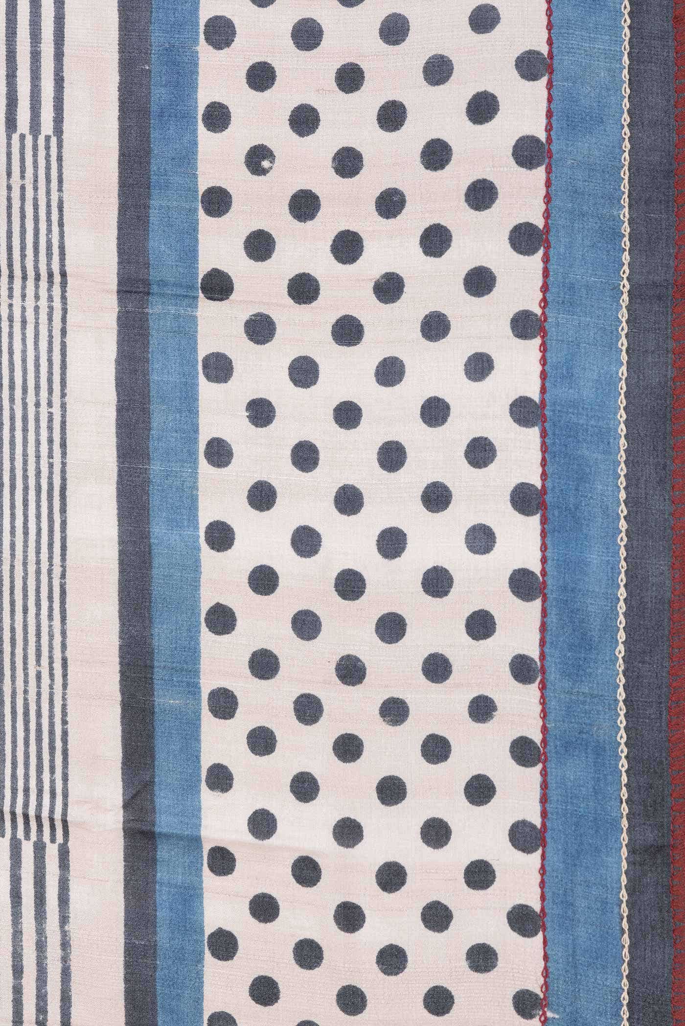 Beige Dual Tone Tussar Silk Saree
