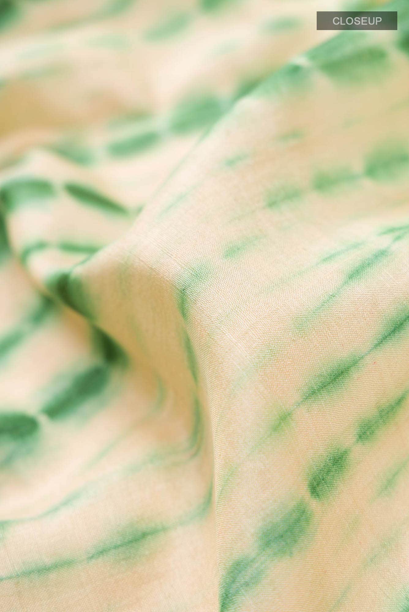 Beige Bhagalpuri Tussar Silk Saree