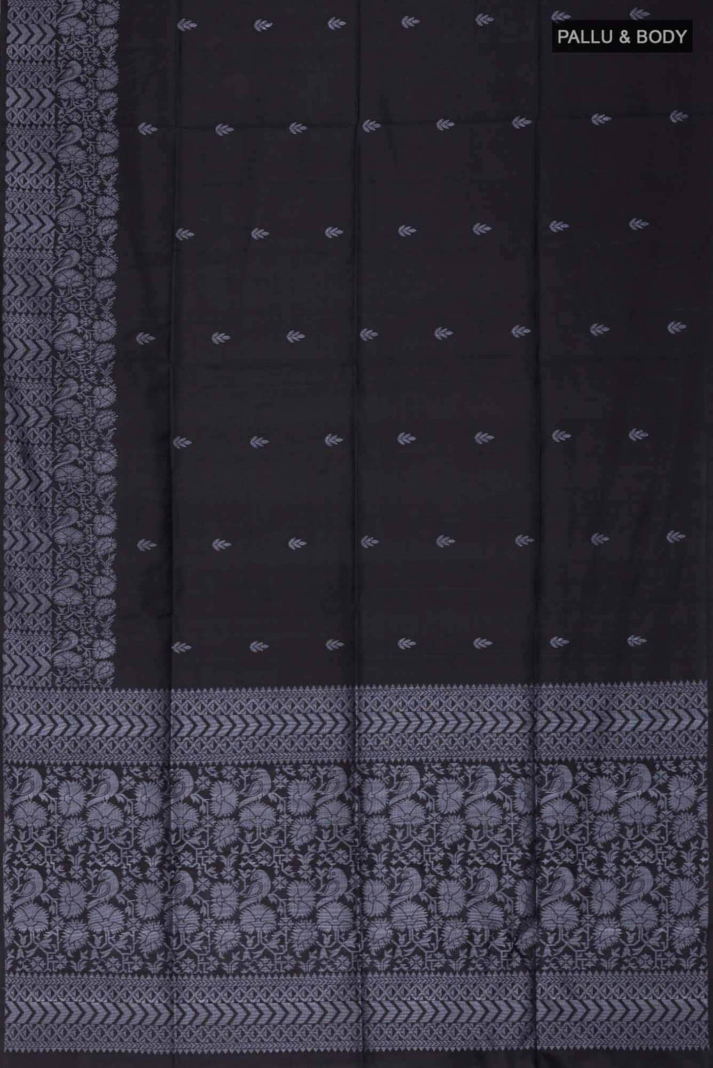 Black Soft Silk Saree