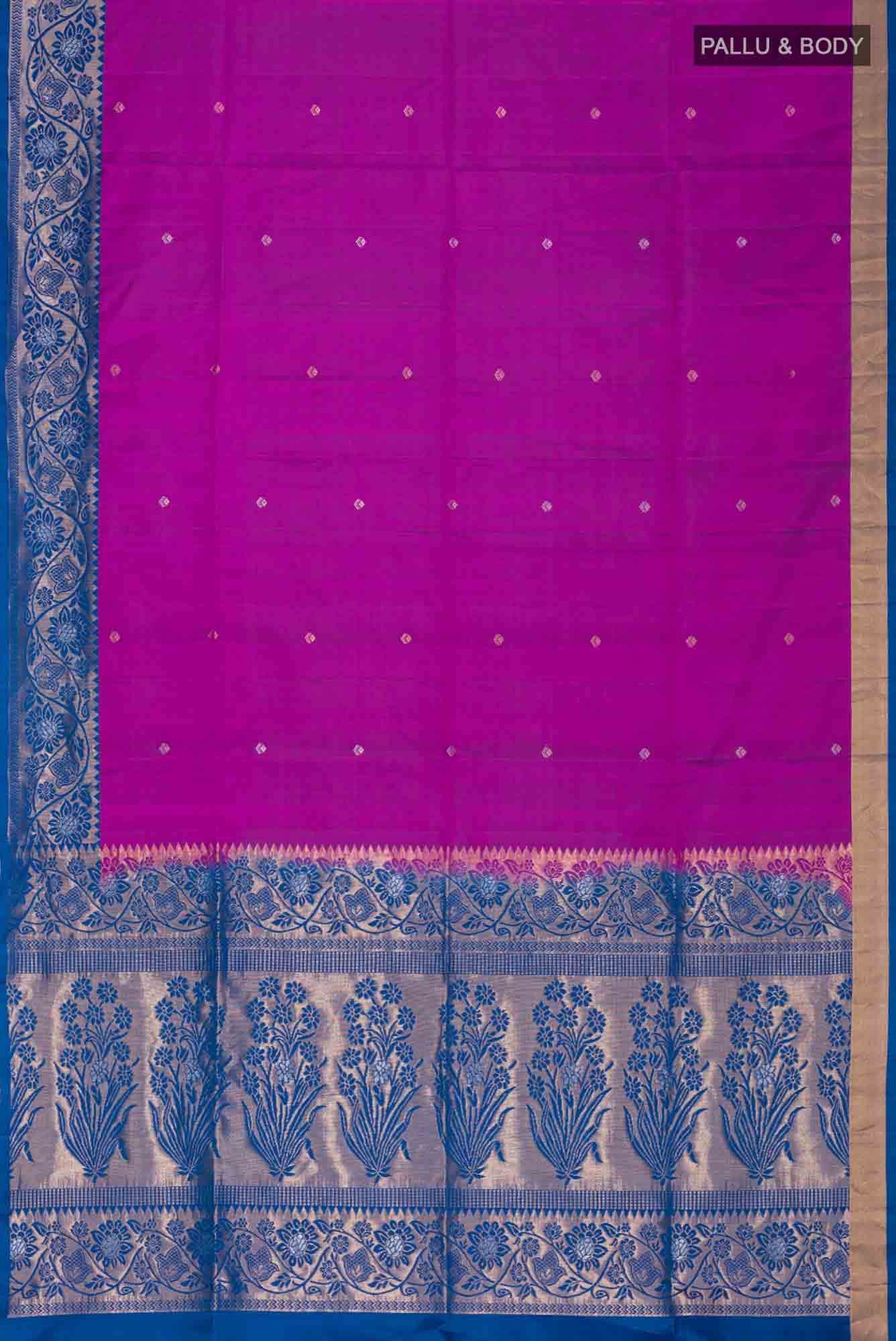 Purple Soft Silk Saree