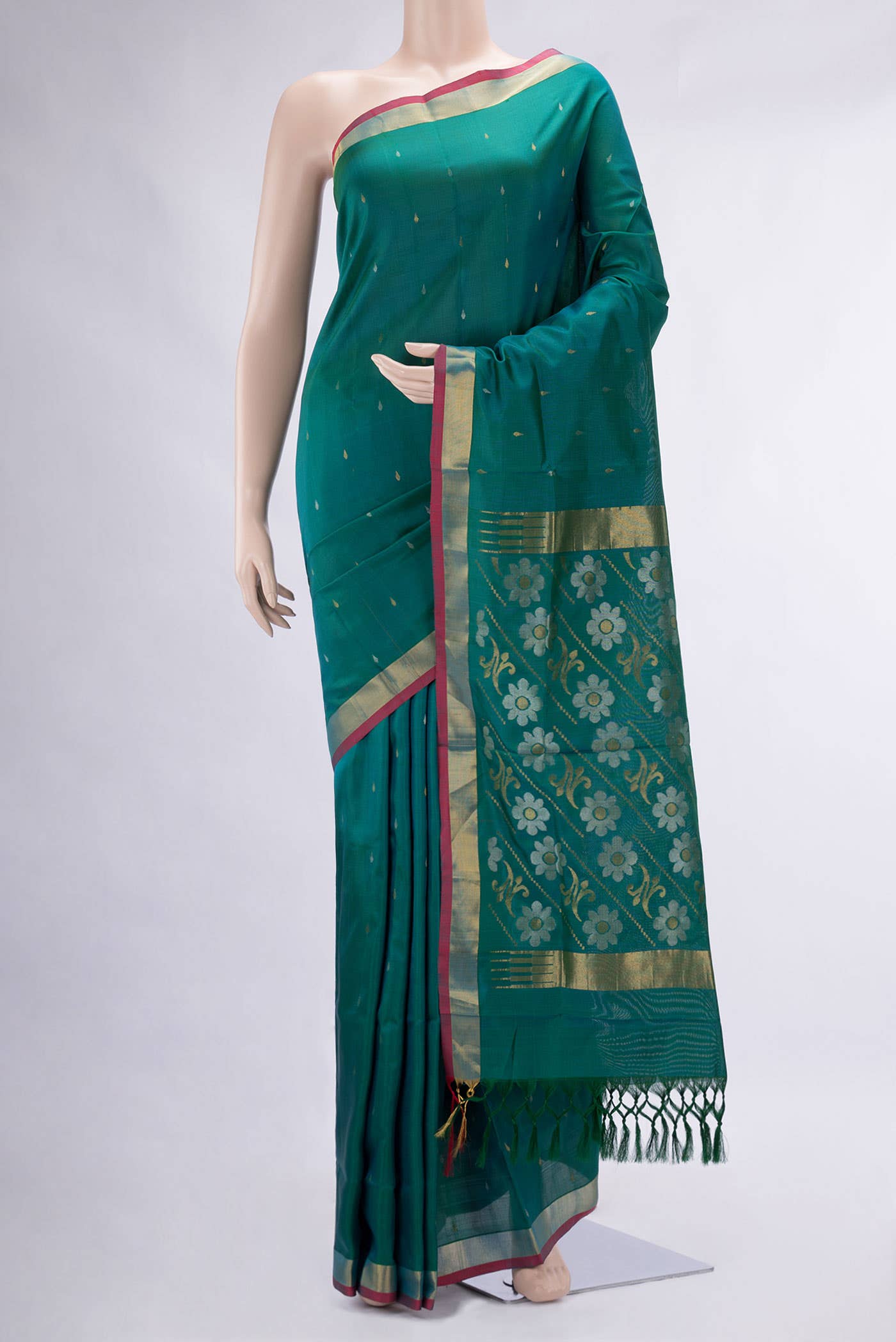 Green Uppada Silk Saree