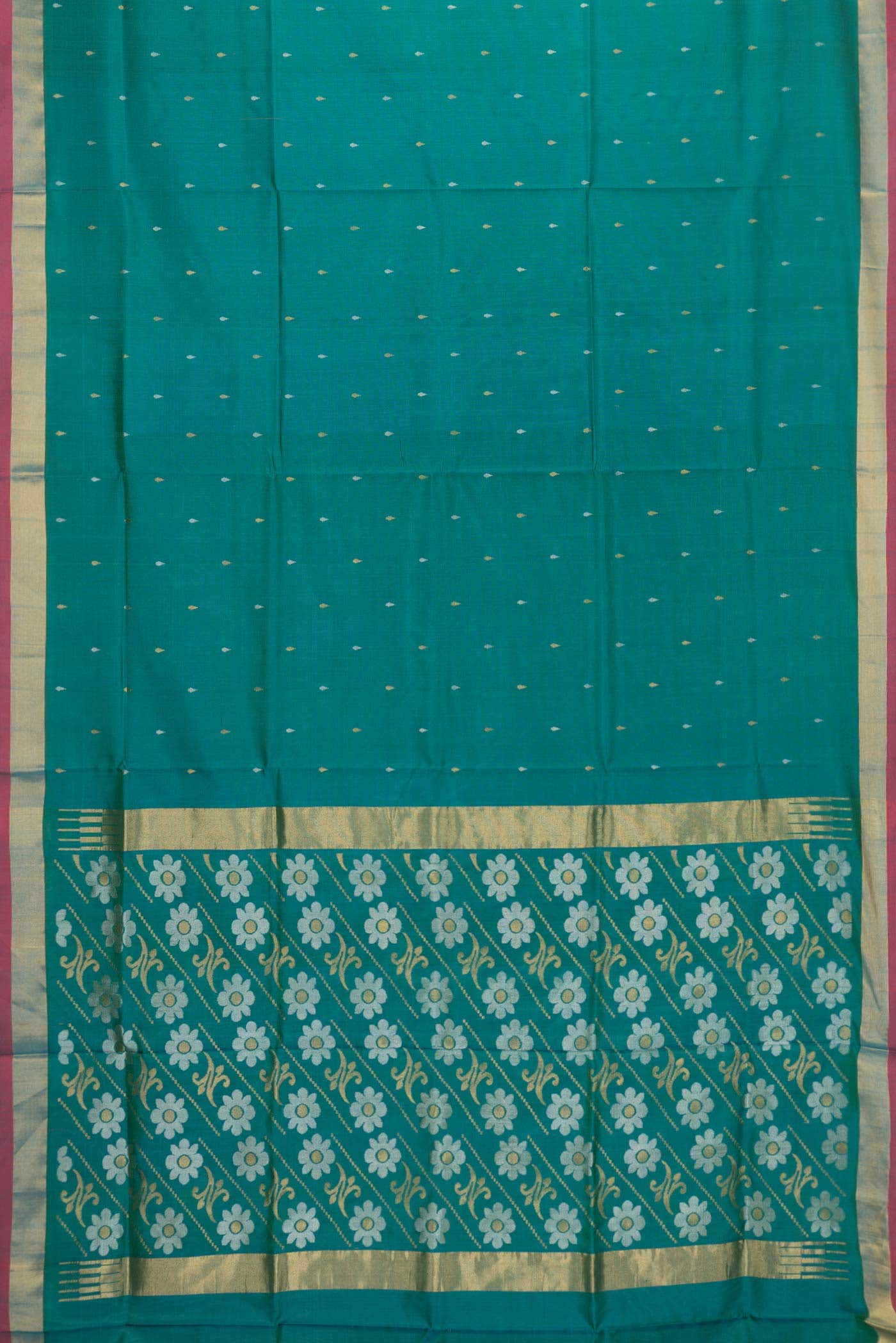 Green Uppada Silk Saree